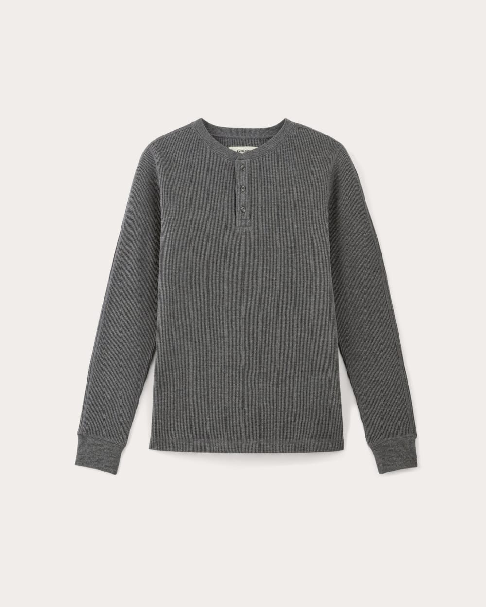 Waffle L/S Henley Neck Tee – Graphpaper
