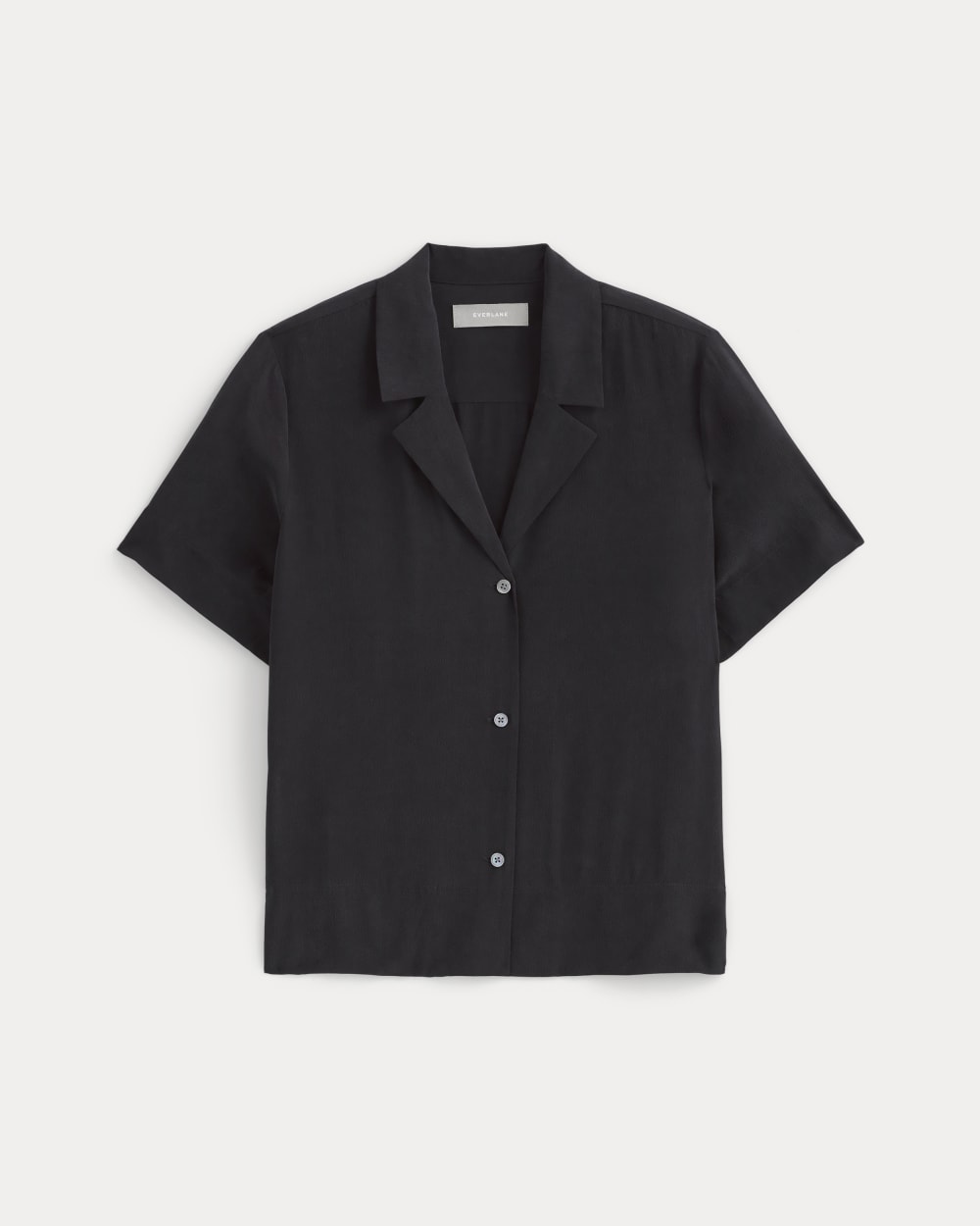 The Notch Shirt in Washable Silk Burnt Sugar – Everlane
