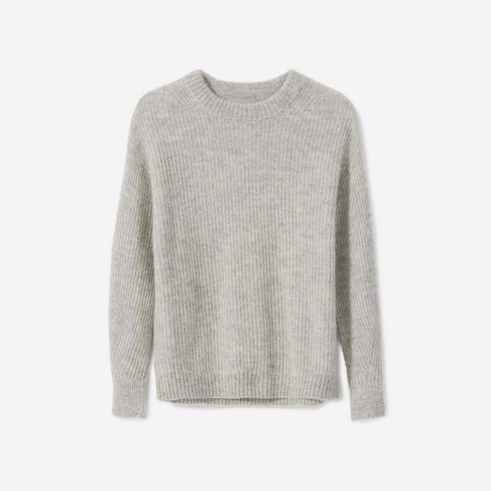 The Cocoon Crew in Alpaca Heathered Grey – Everlane