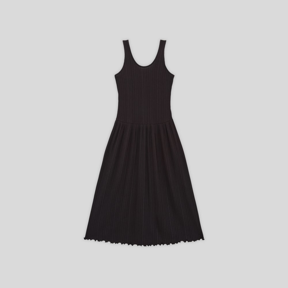 The Rib Soft Knit Scoop-Neck Dress Kalamata – Everlane