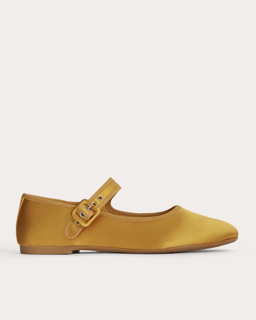 【rum】midnight merry jane beige The Day Buckle Mary Jane Rum – Everlane