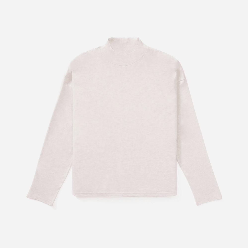 Everlane square mockneck tee outlet