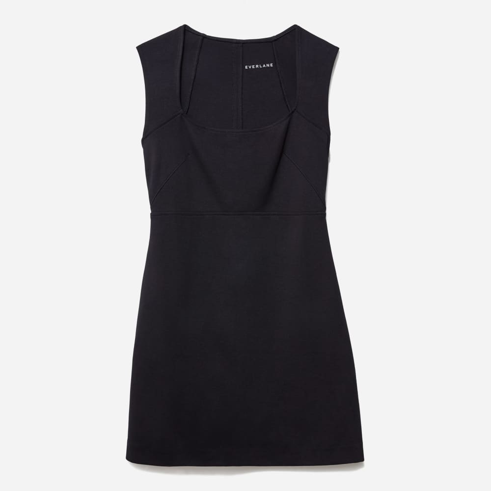 The '90s Mini Dress Black – Everlane