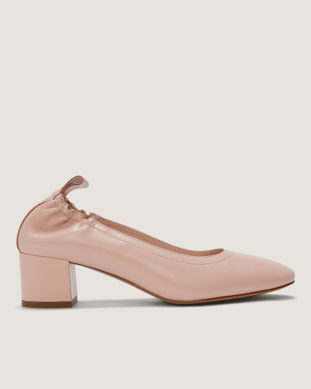 The Day Heel in Narrow Fit Pale Pink Everlane