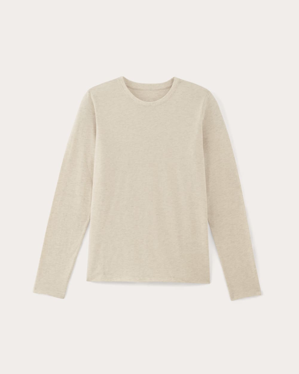 The Slim Long Sleeve Crew in Essential Cotton
