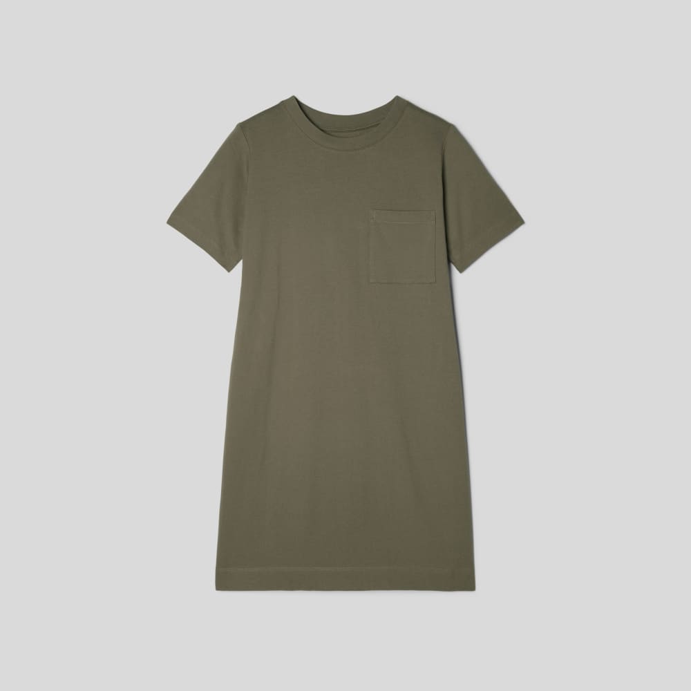 The Organic Cotton Weekend Tee Dress Canvas Everlane