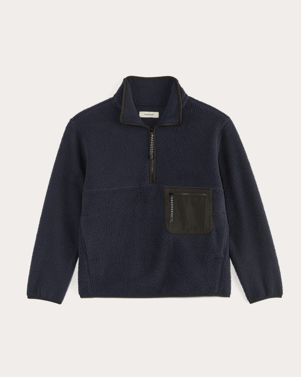 Everlane fleece half zip on sale