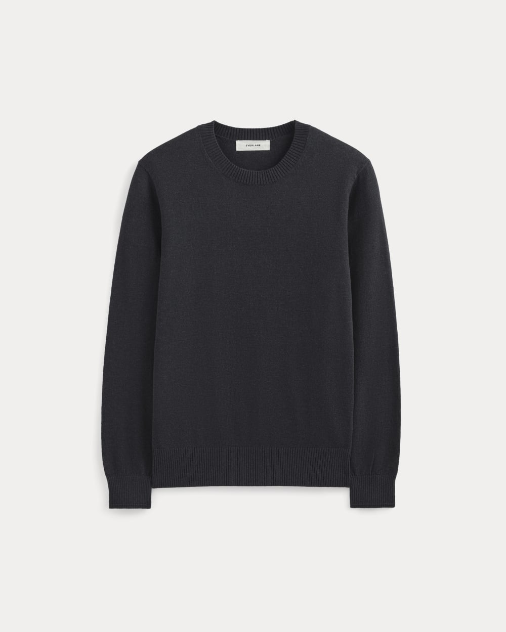 The No-Sweat Sweater | Uniform Heathered Midnight – Everlane