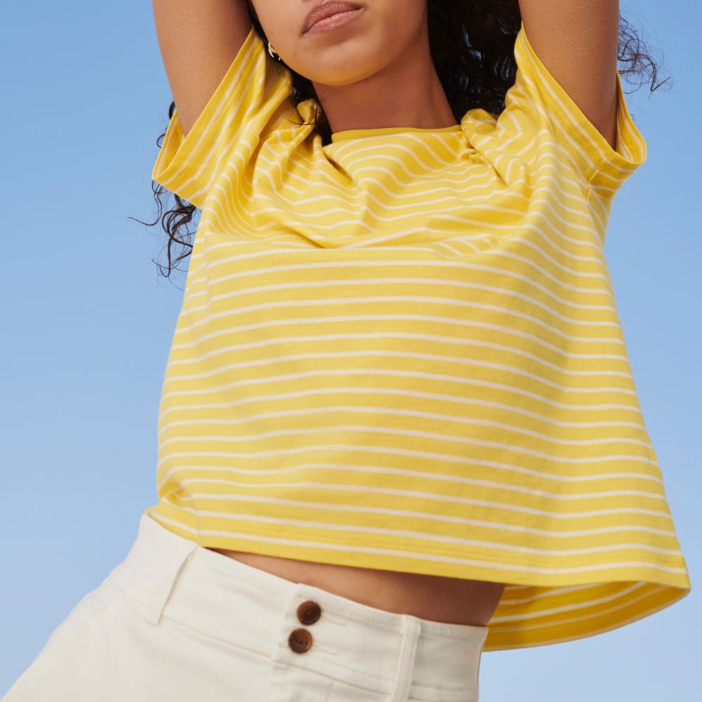 The Organic Cotton Box-Cut Tee