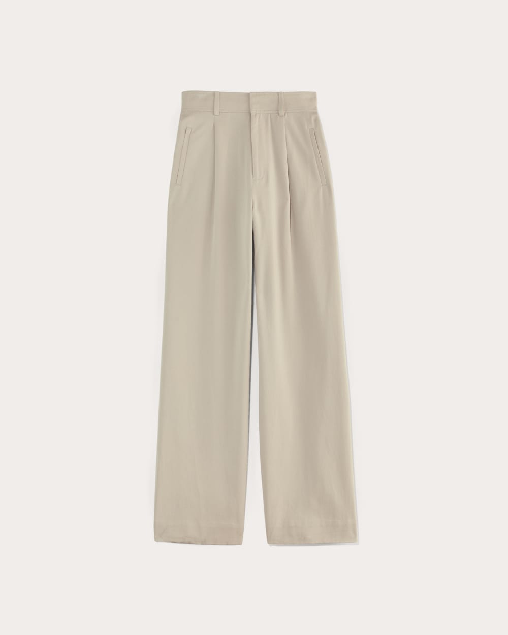 注目ショップ・ブランドのギフト The Everlane – Black Buttersmooth in Pant Pleated Draper パンツ