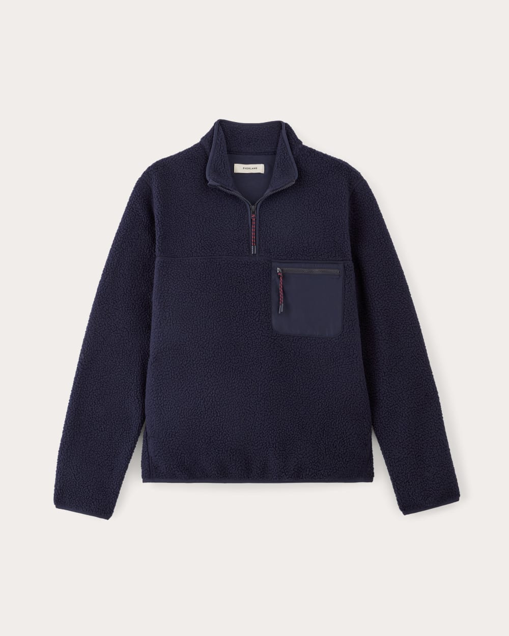 Everlane fleece half zip new arrivals
