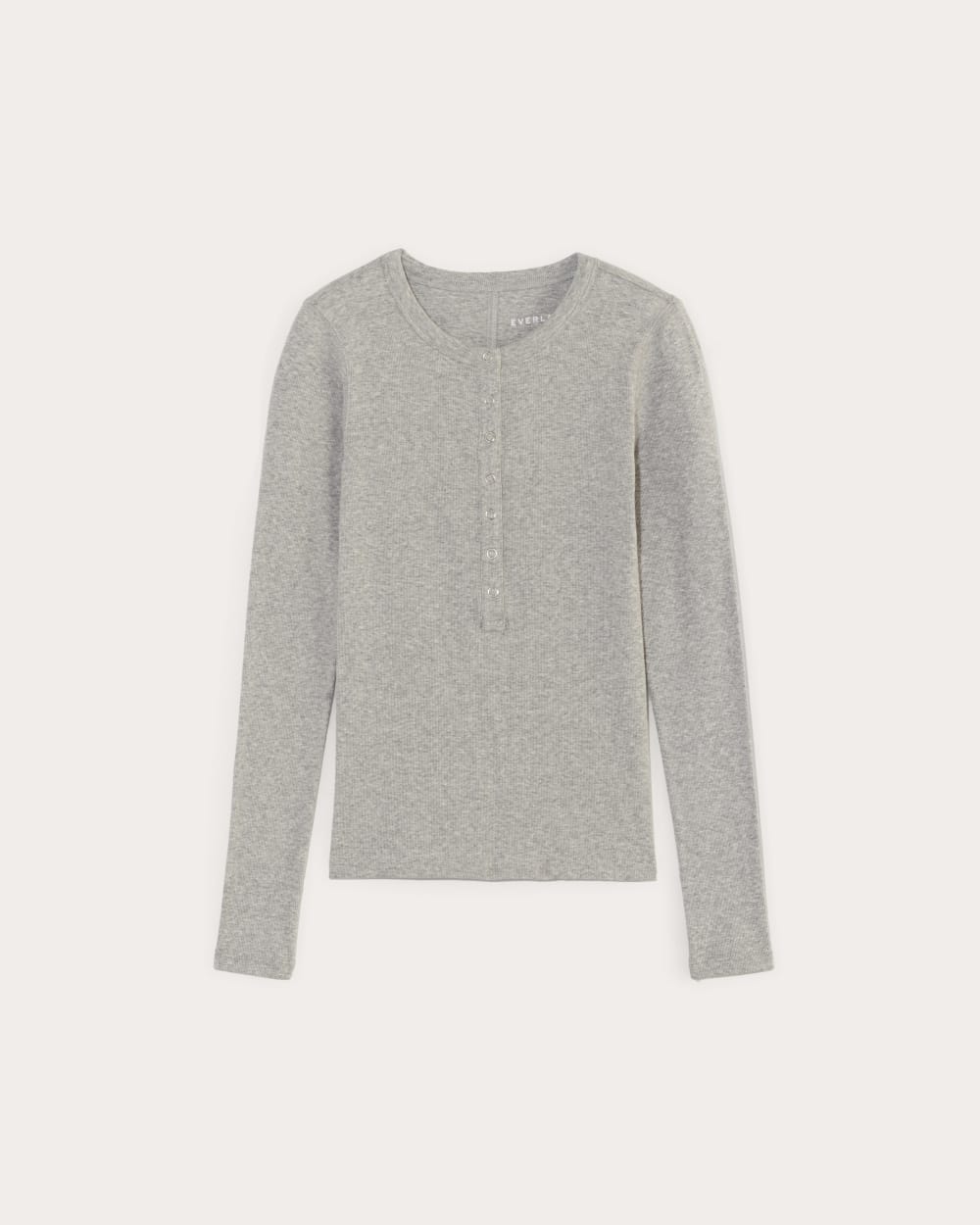 日本全国送料無料商品 | 特集  The Luxe Rib Henley Heathered Grey – Everlane トップス