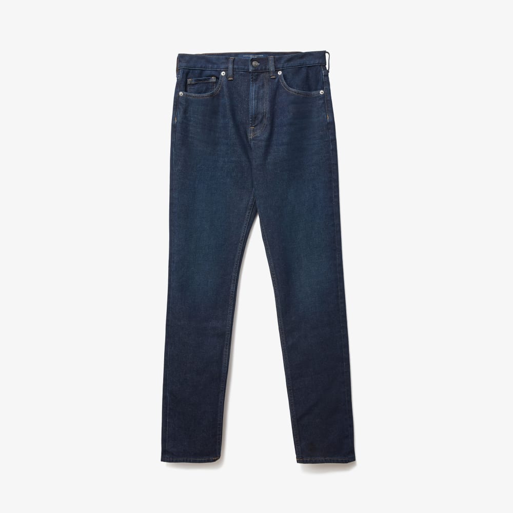 The Skinny 4 Way Stretch Organic Jean Uniform Deep Indigo Everlane