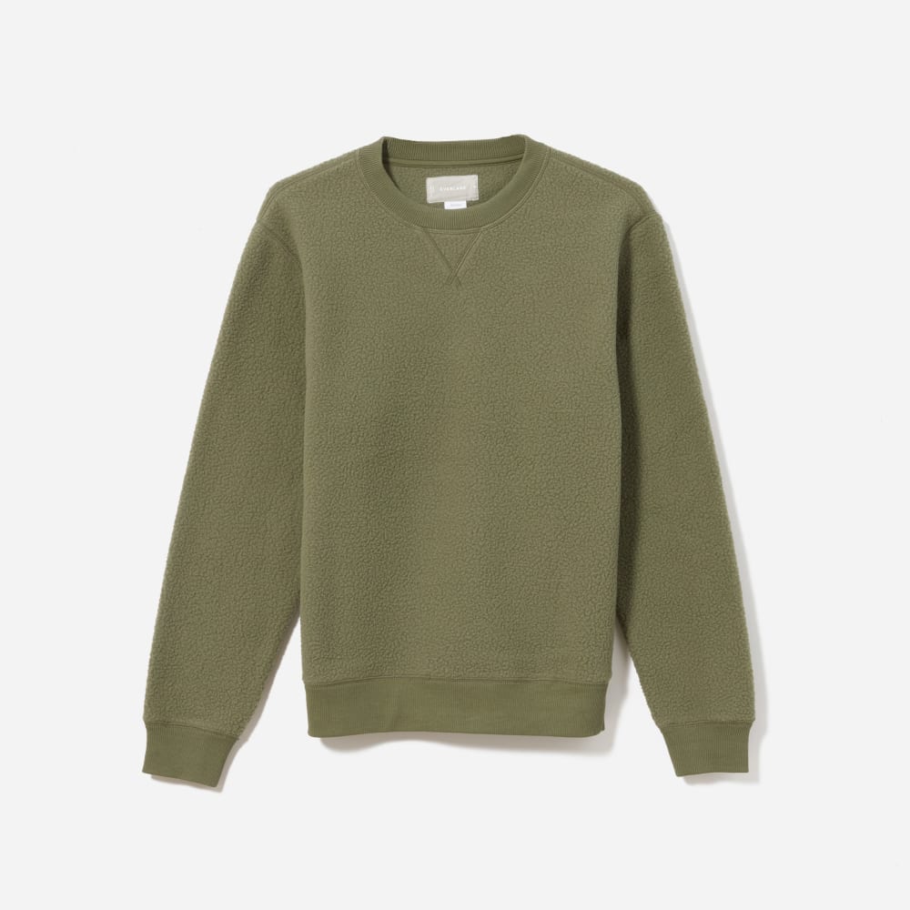 Everlane 365 fleece crew new arrivals