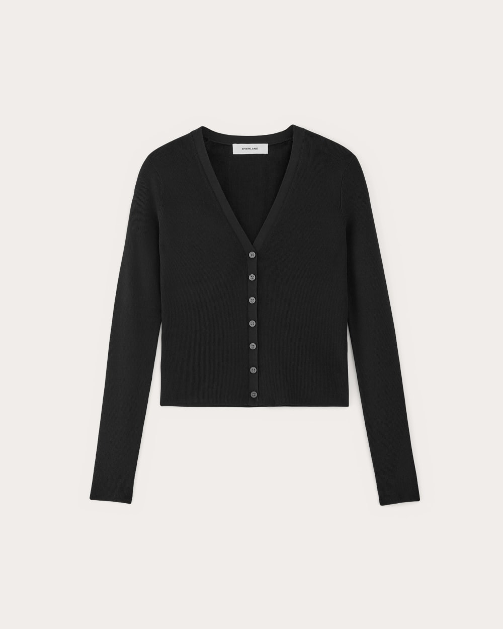 Everlane black cardigan shop