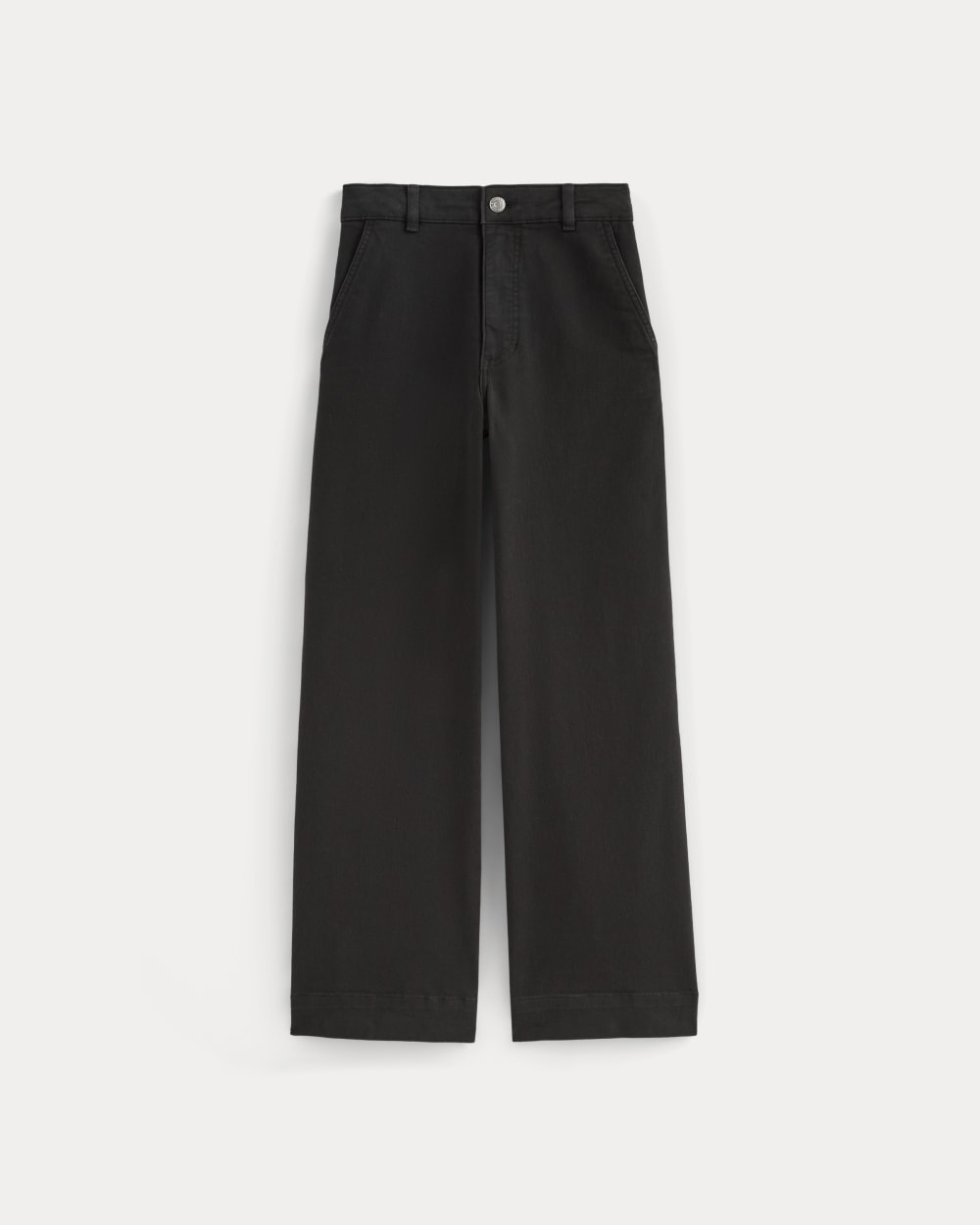 The Utility Wide-Leg Pant Black – Everlane