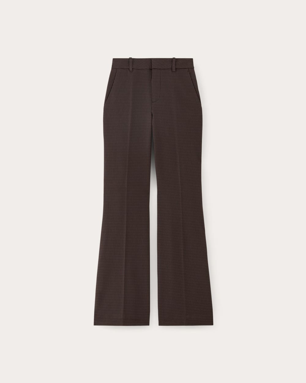The Bi-Stretch Flare Pant Black – Everlane