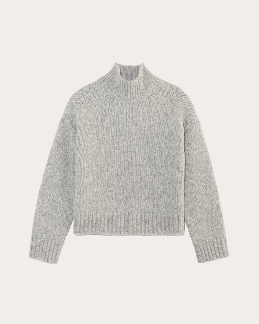 The Cloud Oversized Turtleneck Chambray Blue – Everlane