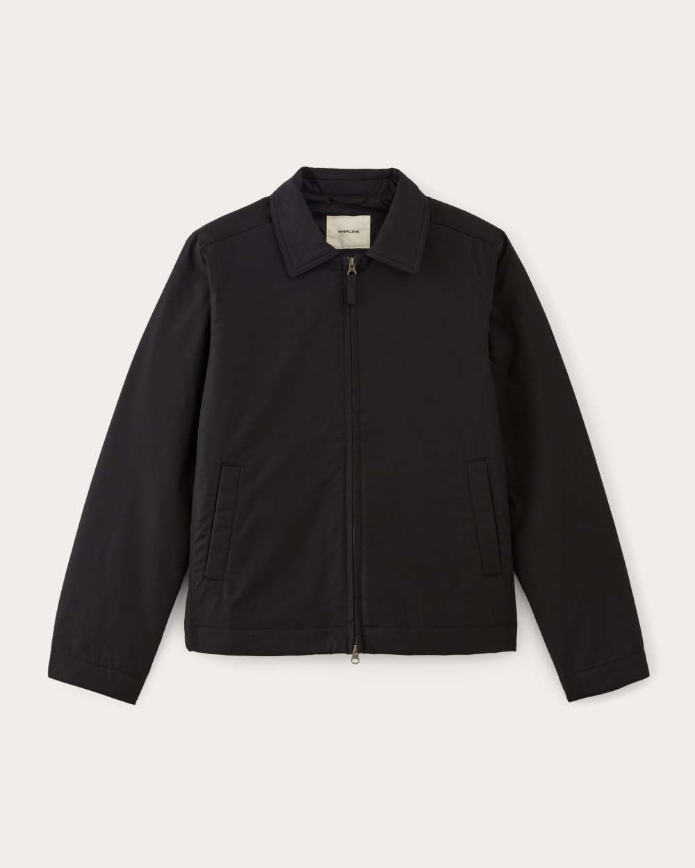 The Filled Harrington Jacket Black Everlane