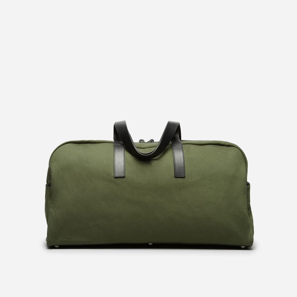 The Twill Weekender Dark Green Everlane