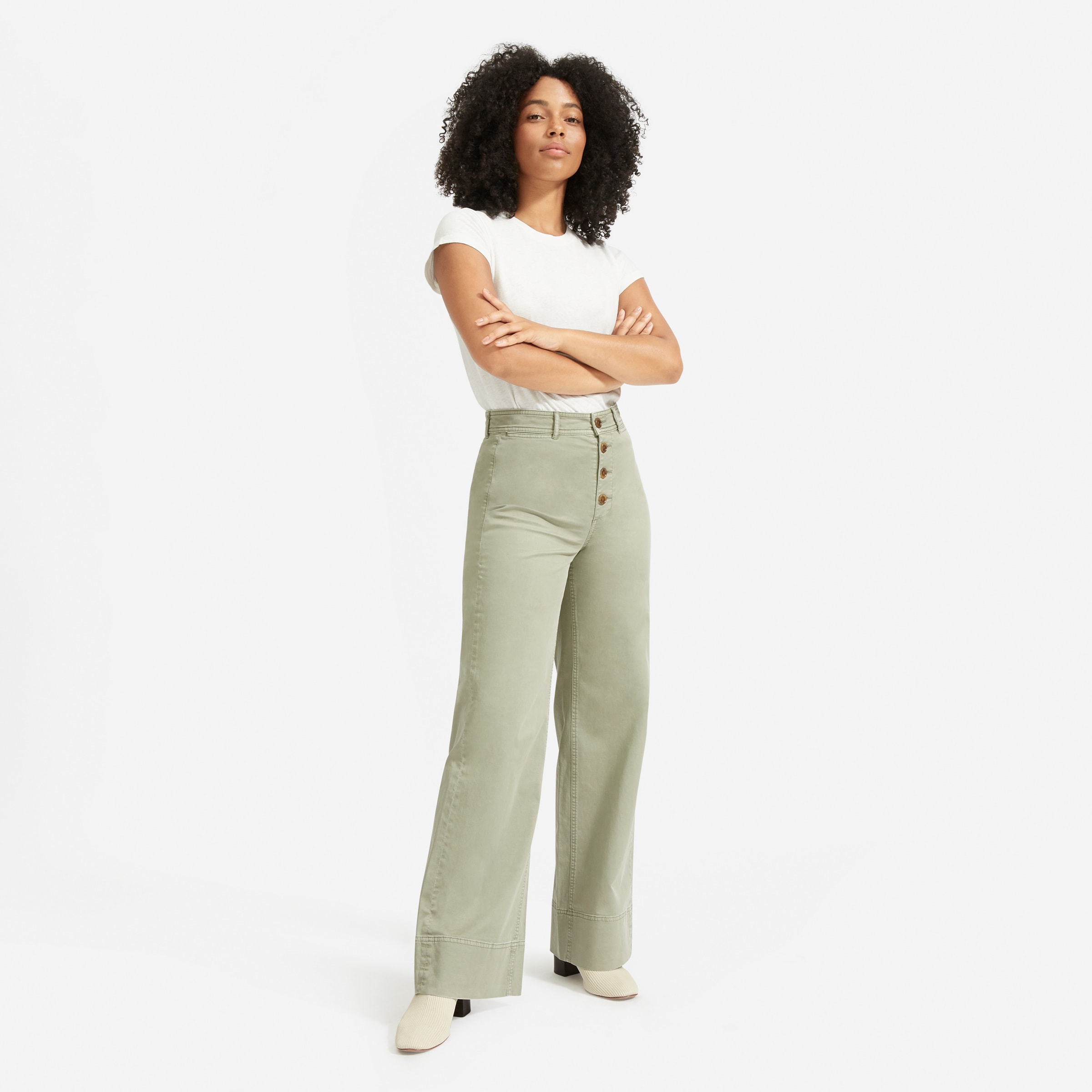 Wide leg pants everlane clearance