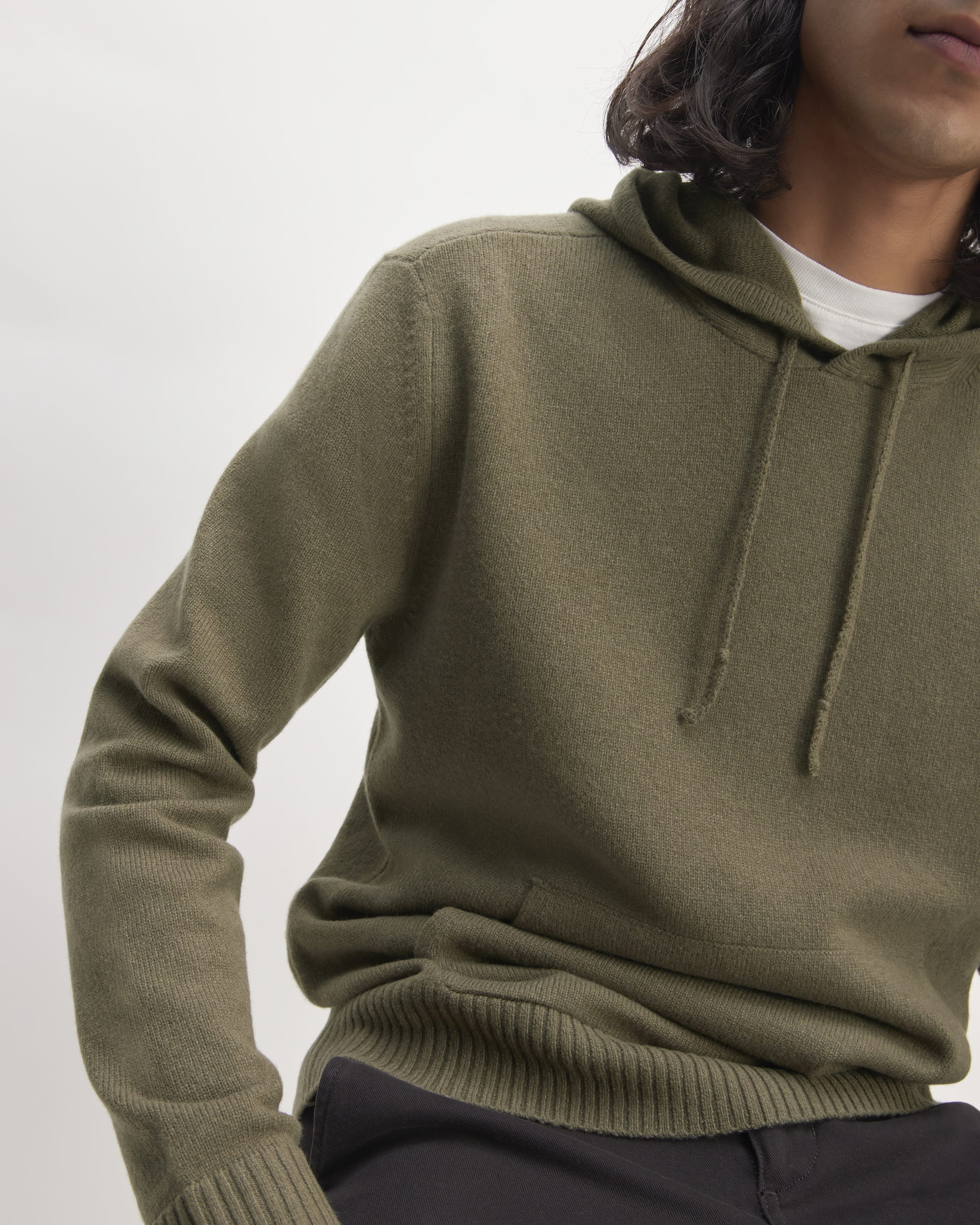 Everlane felted merino 2025 hoodie