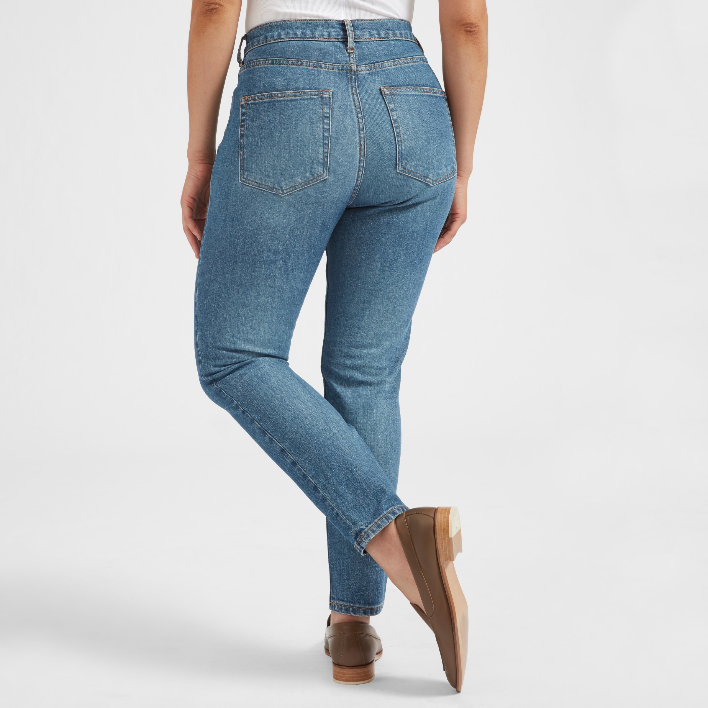 everlane high rise skinny jean