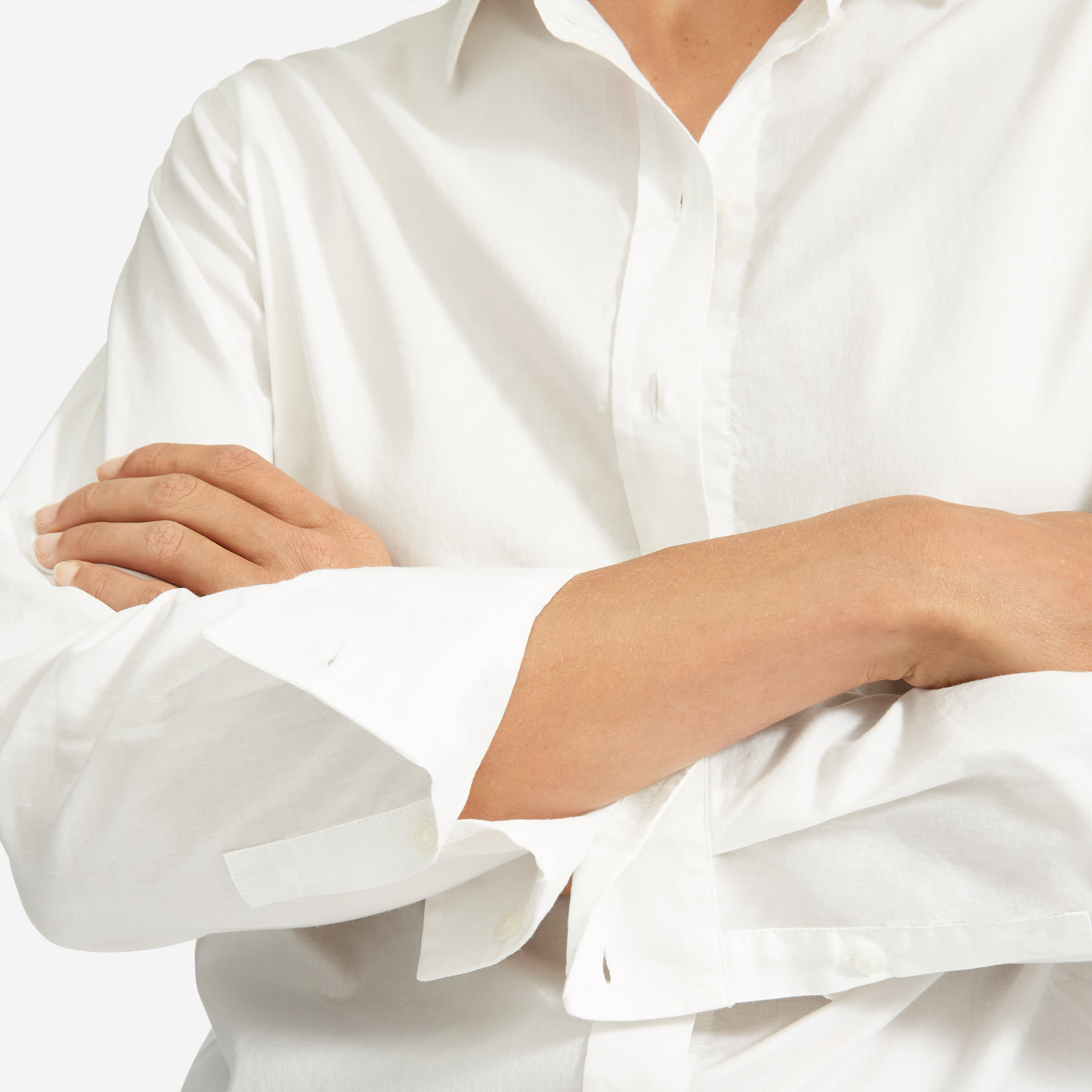 everlane silky cotton relaxed shirt