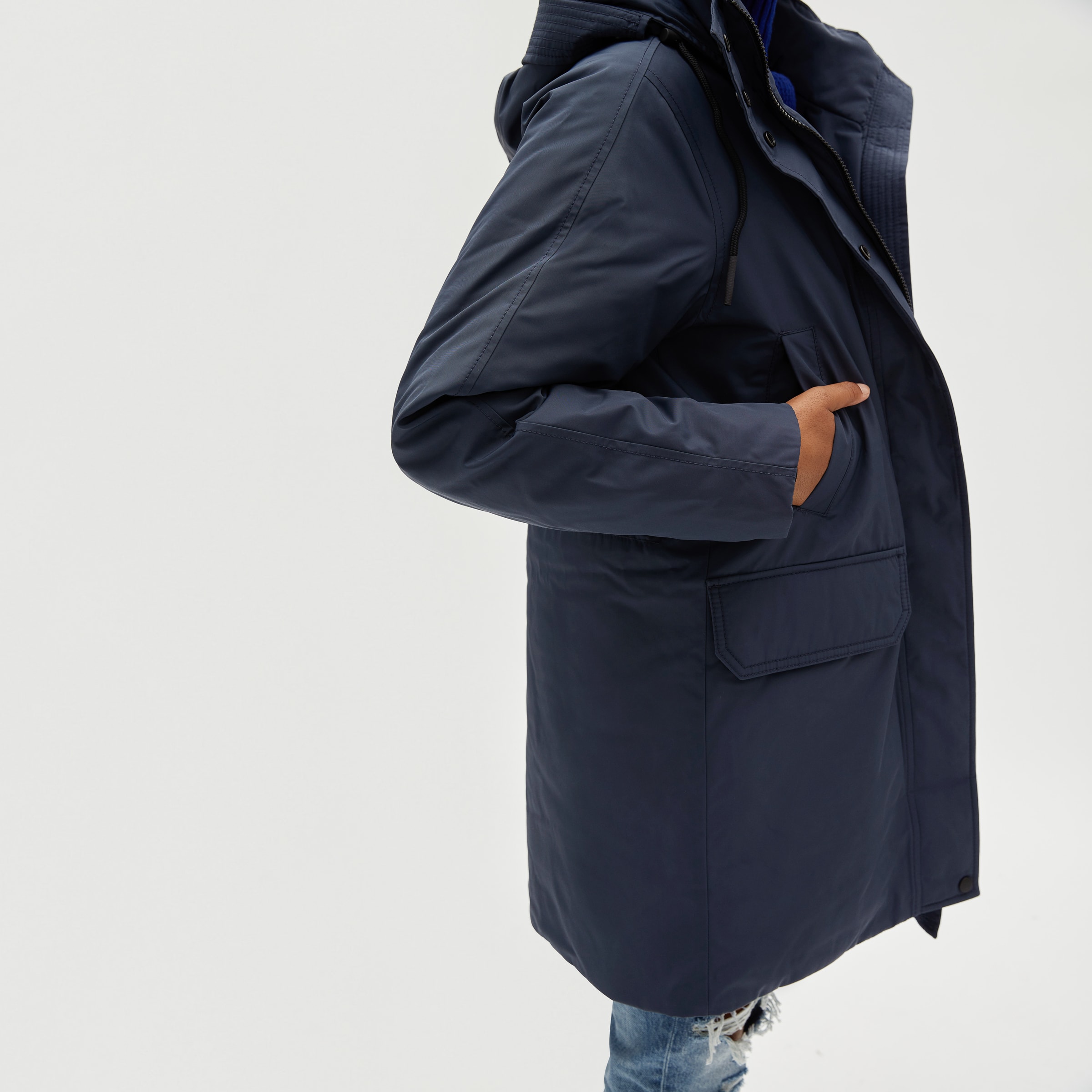 Everlane re down military parka Clearance