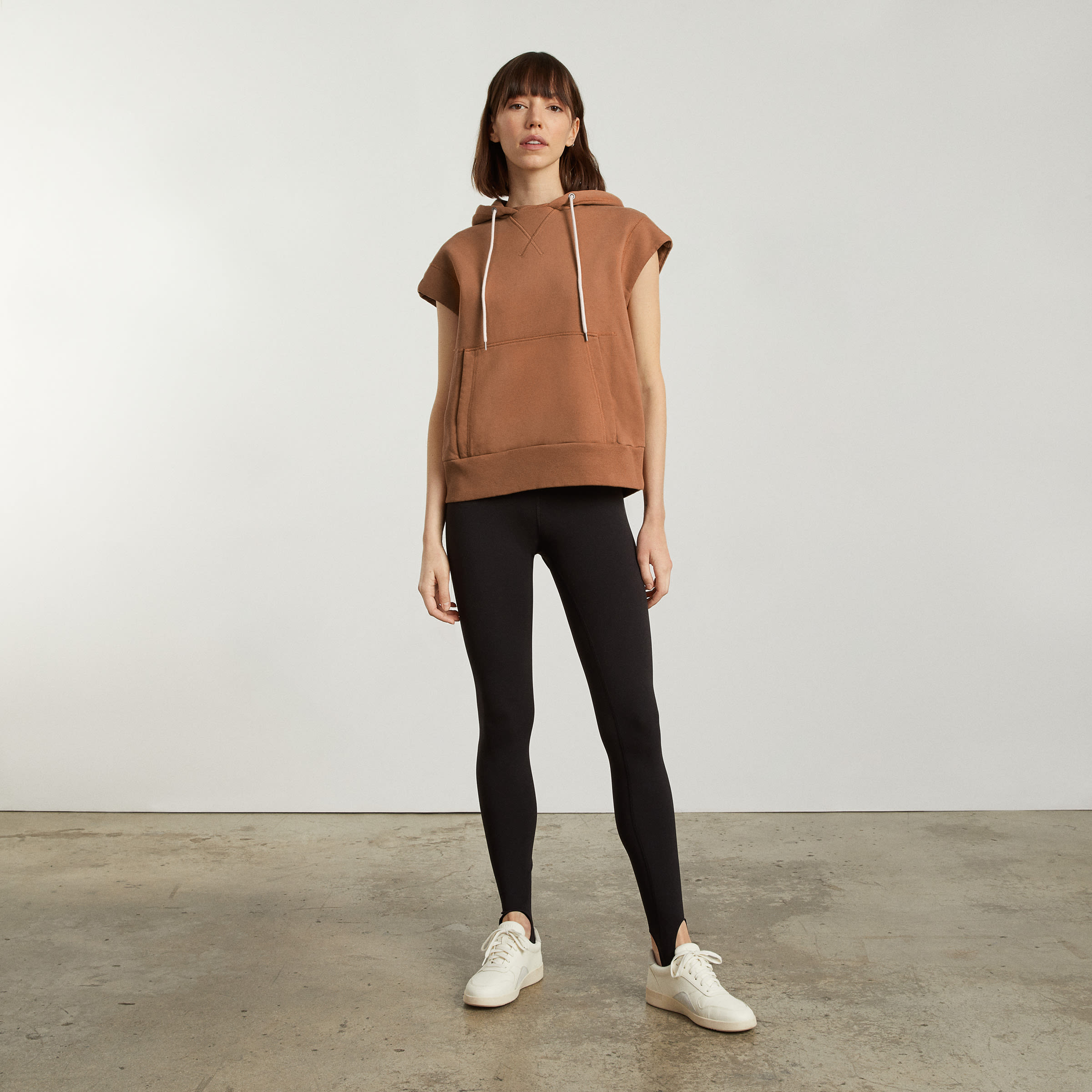 The Organic Cotton Sleeveless Hoodie 