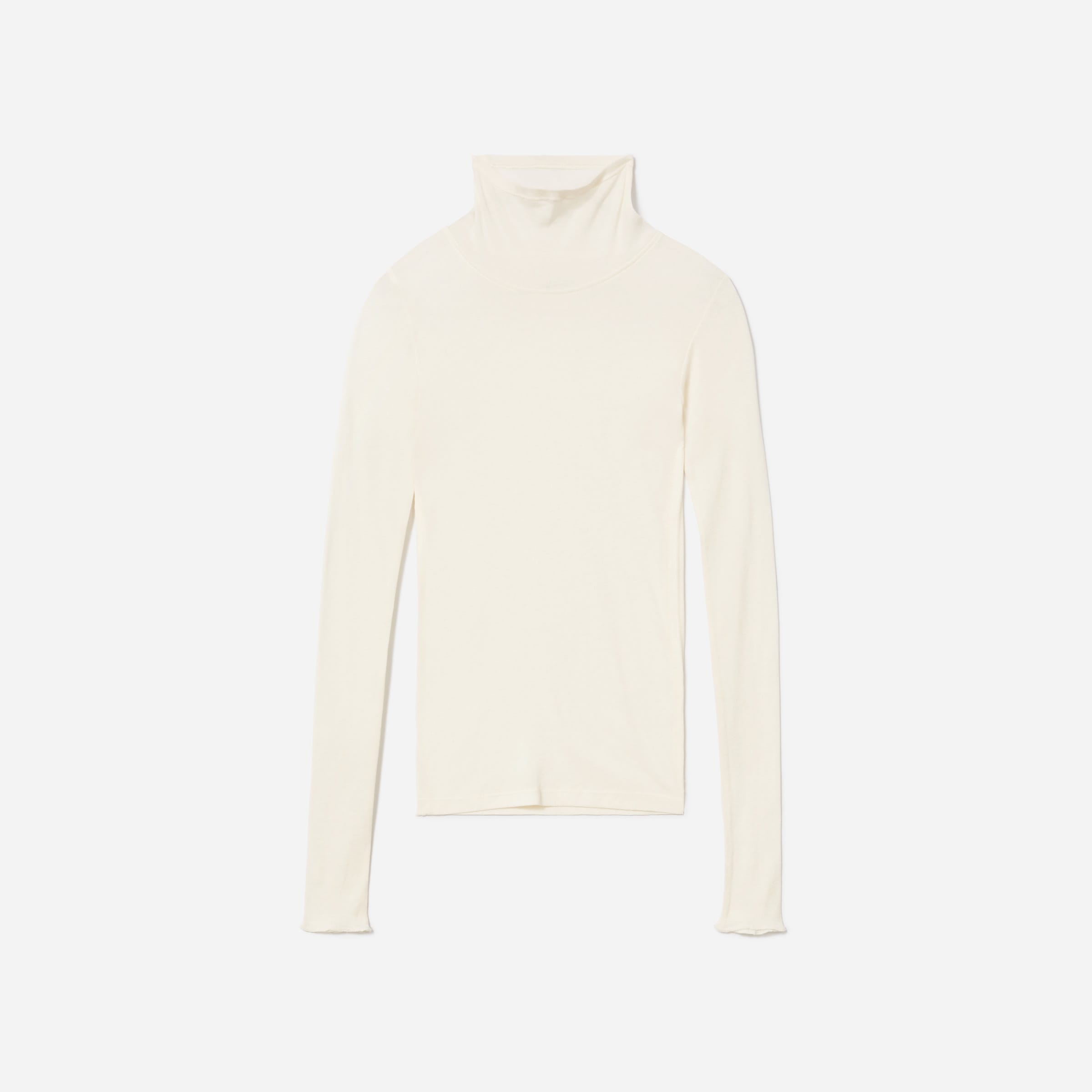 The Organic Cotton Tissue Turtleneck 