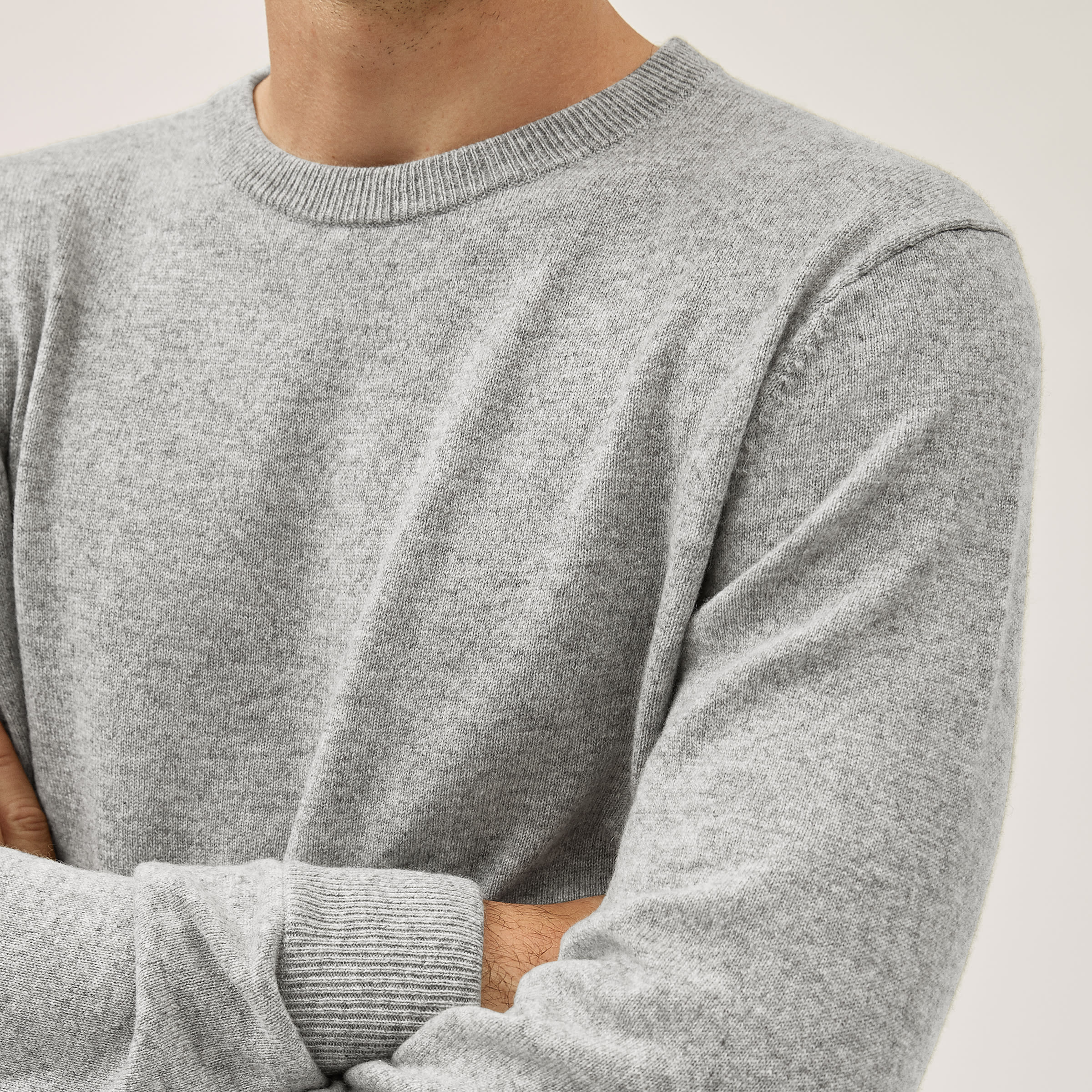The Good Merino Wool Crewneck Sweater Hare Grey / Graphite – Everlane