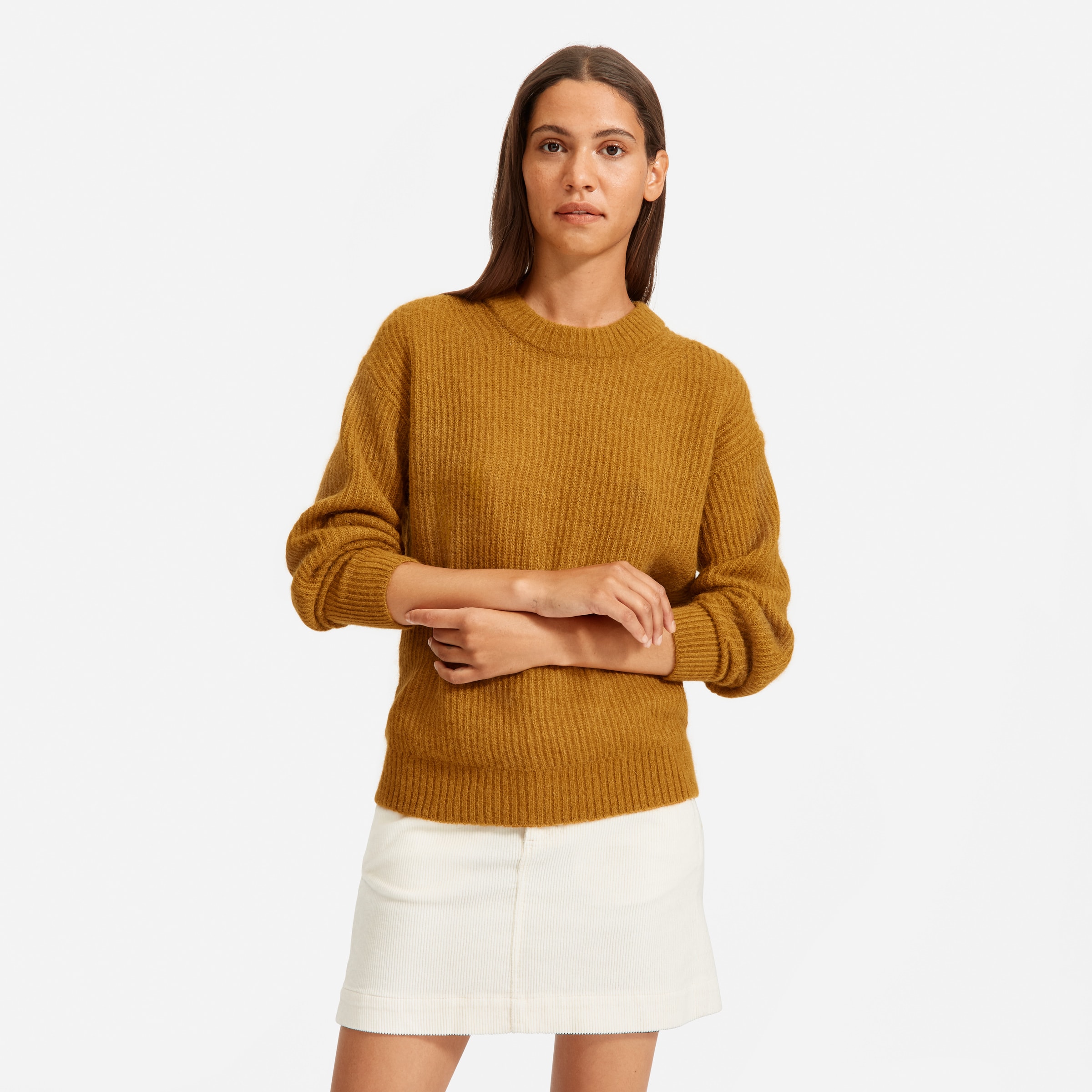 everlane alpaca sweater