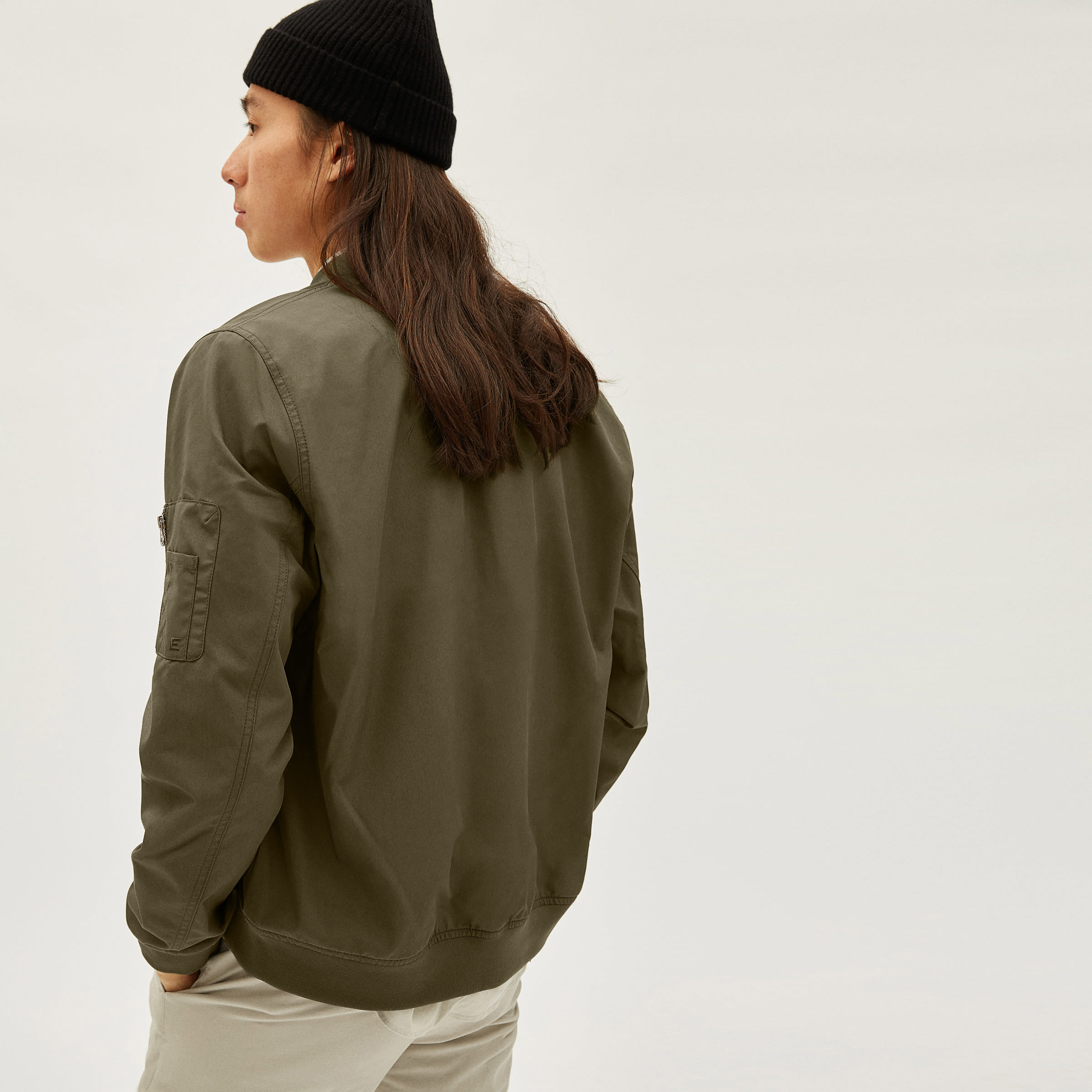 everlane bomber