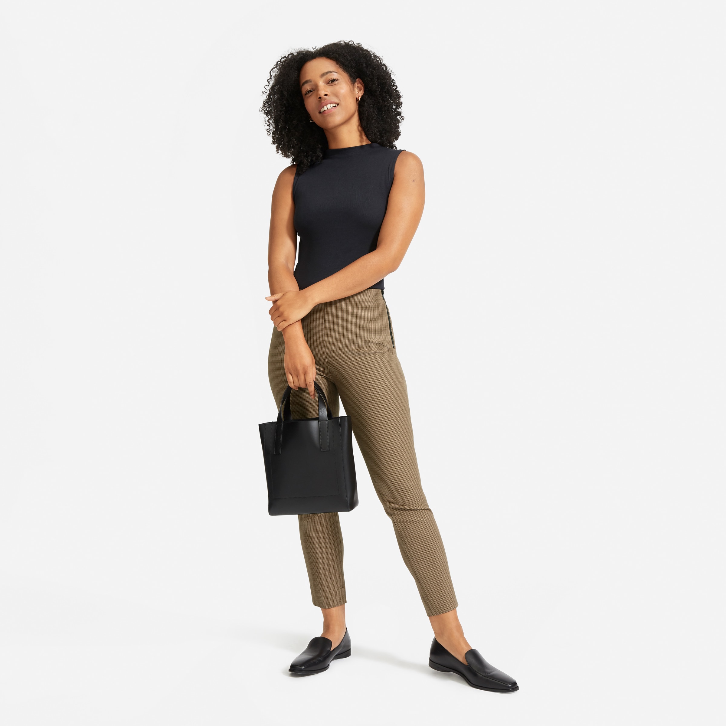 everlane side zip work pant