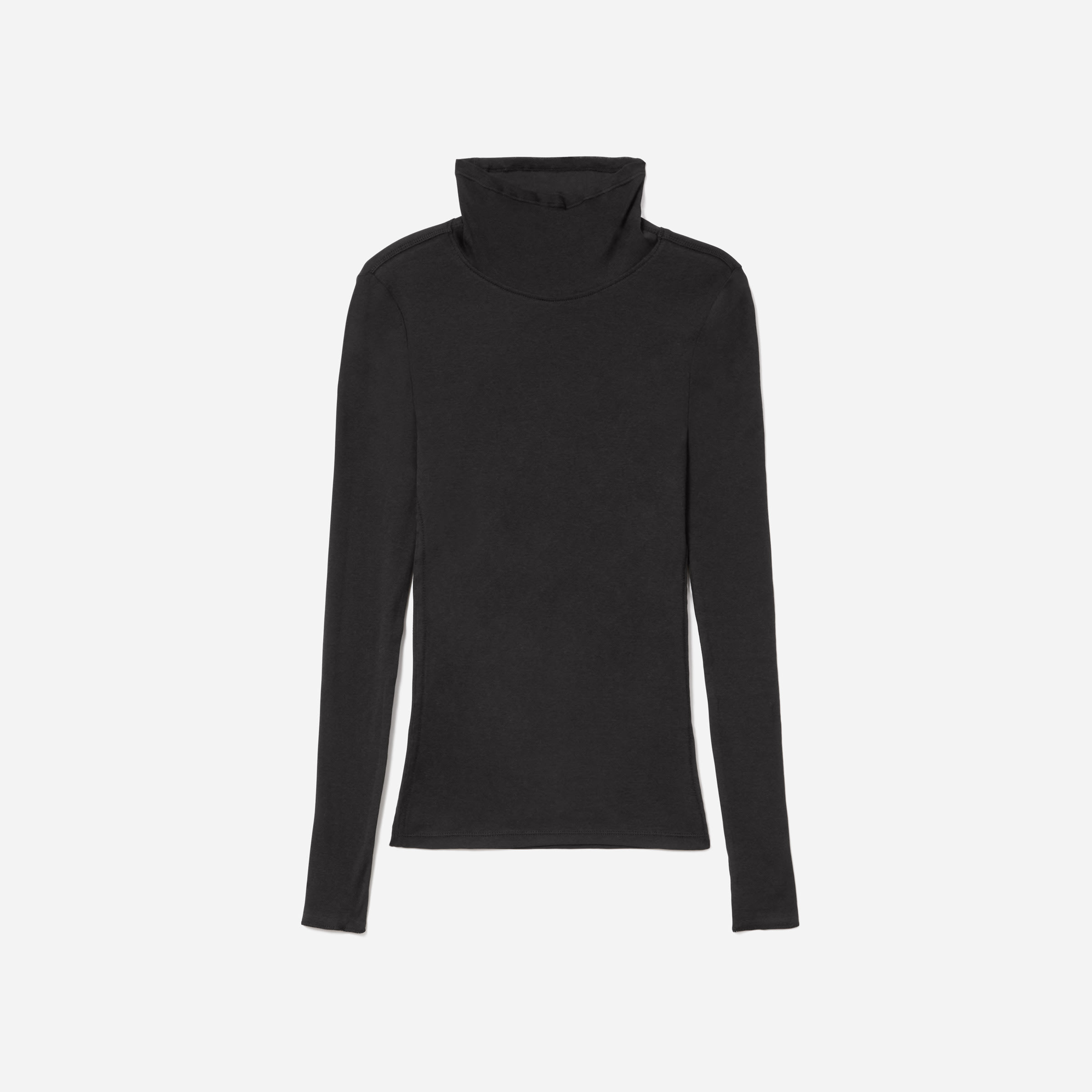 The Organic Cotton Tissue Turtleneck 