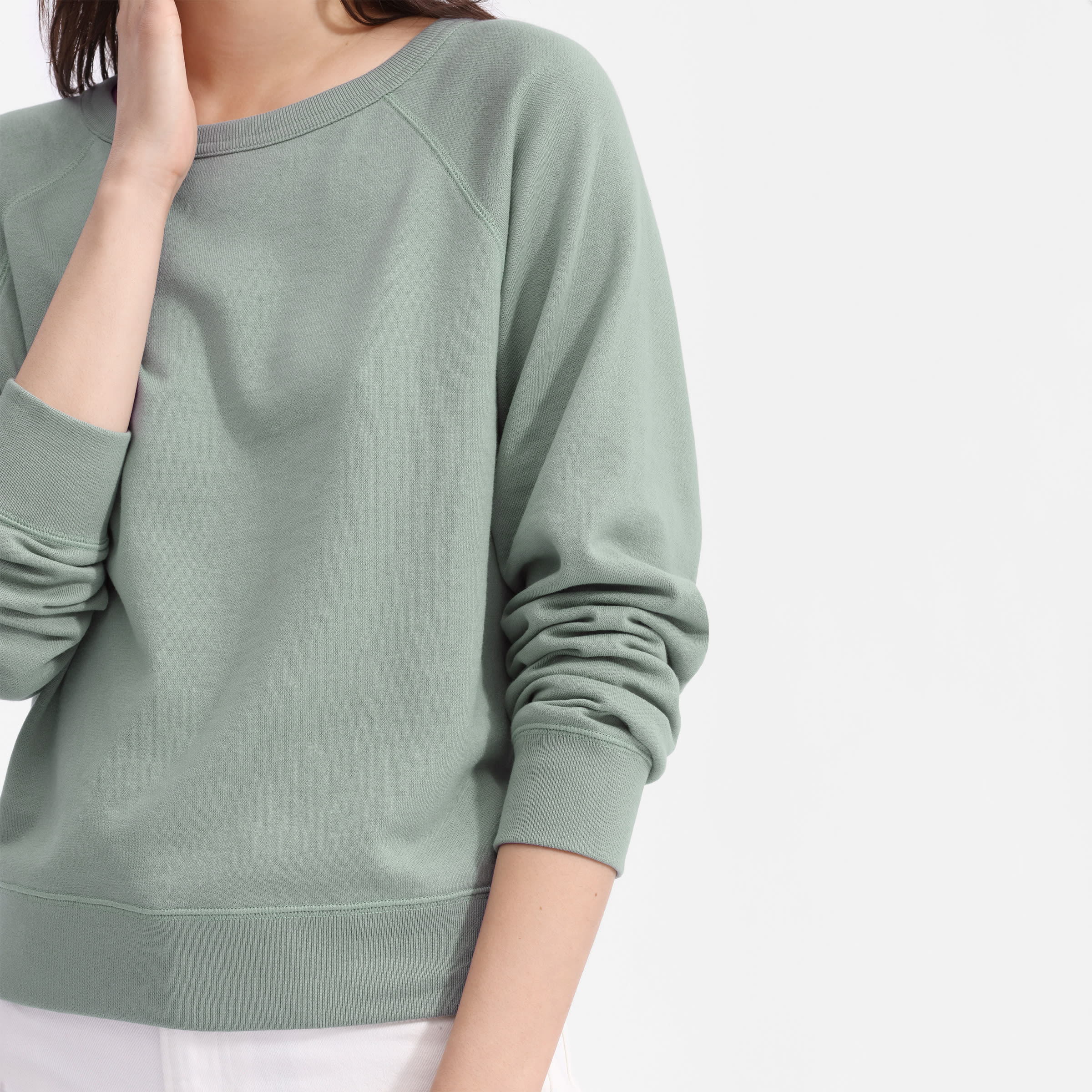 Everlane french terry crew Clearance