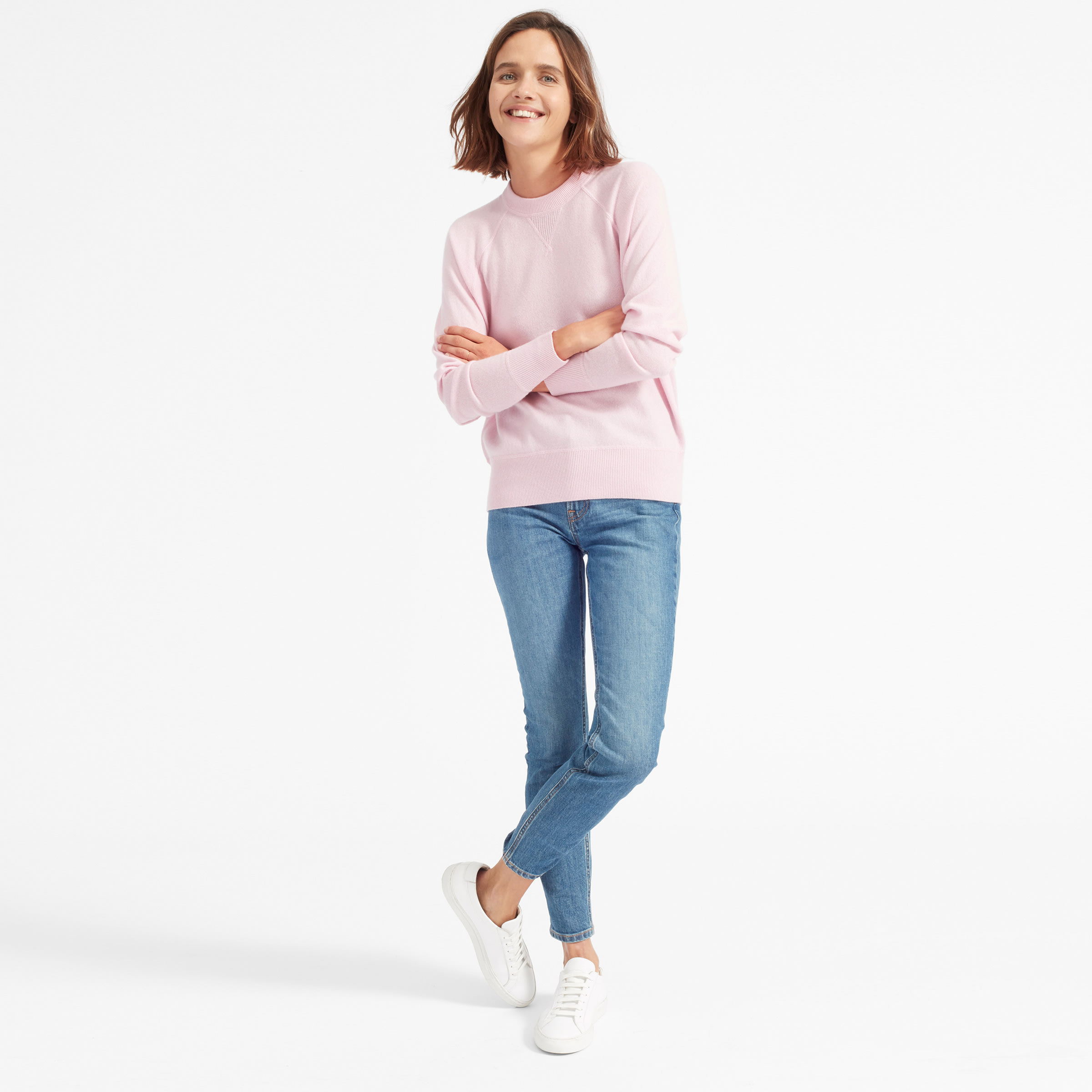 everlane cashmere sweatshirt