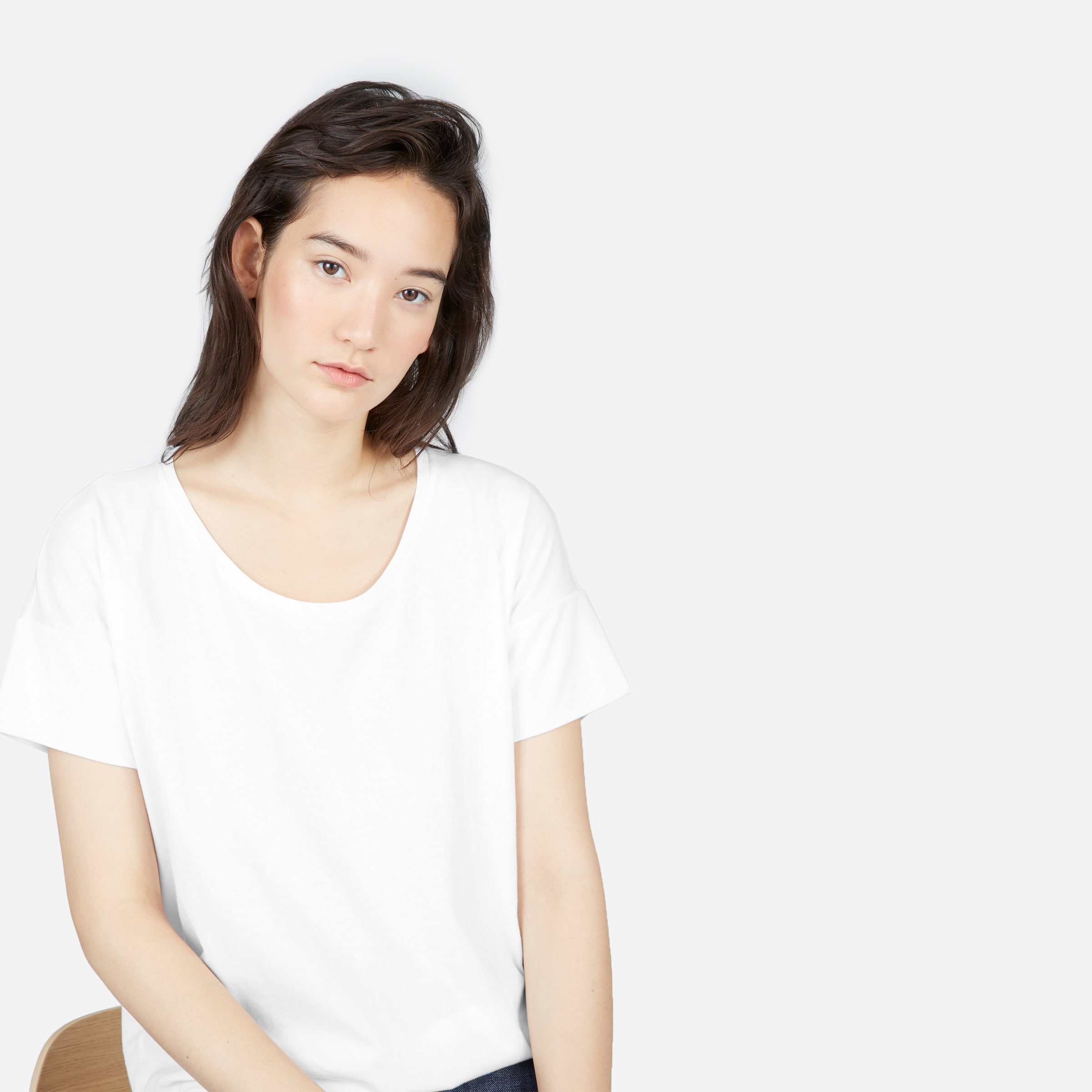 Everlane white tee on sale