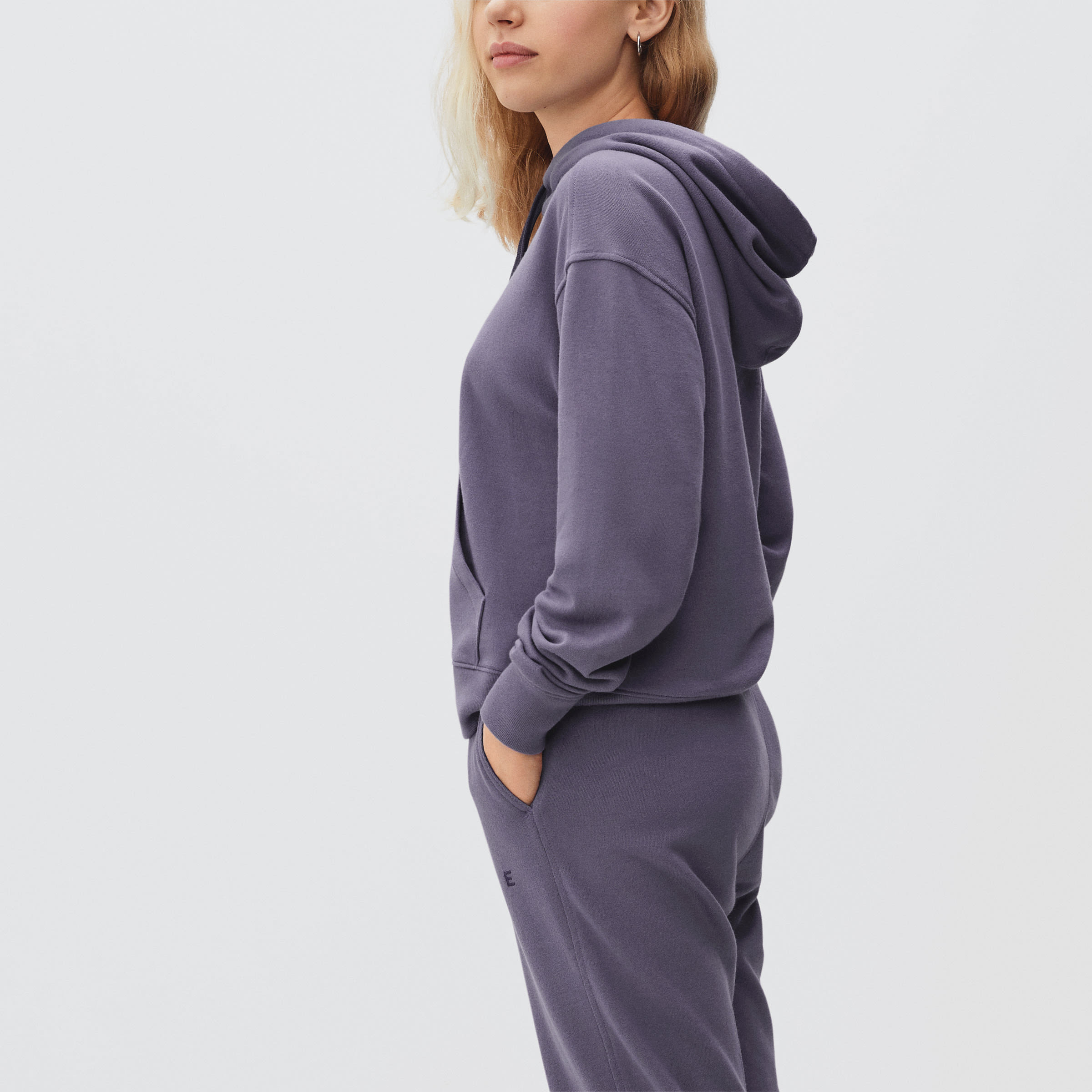 everlane french terry hoodie review