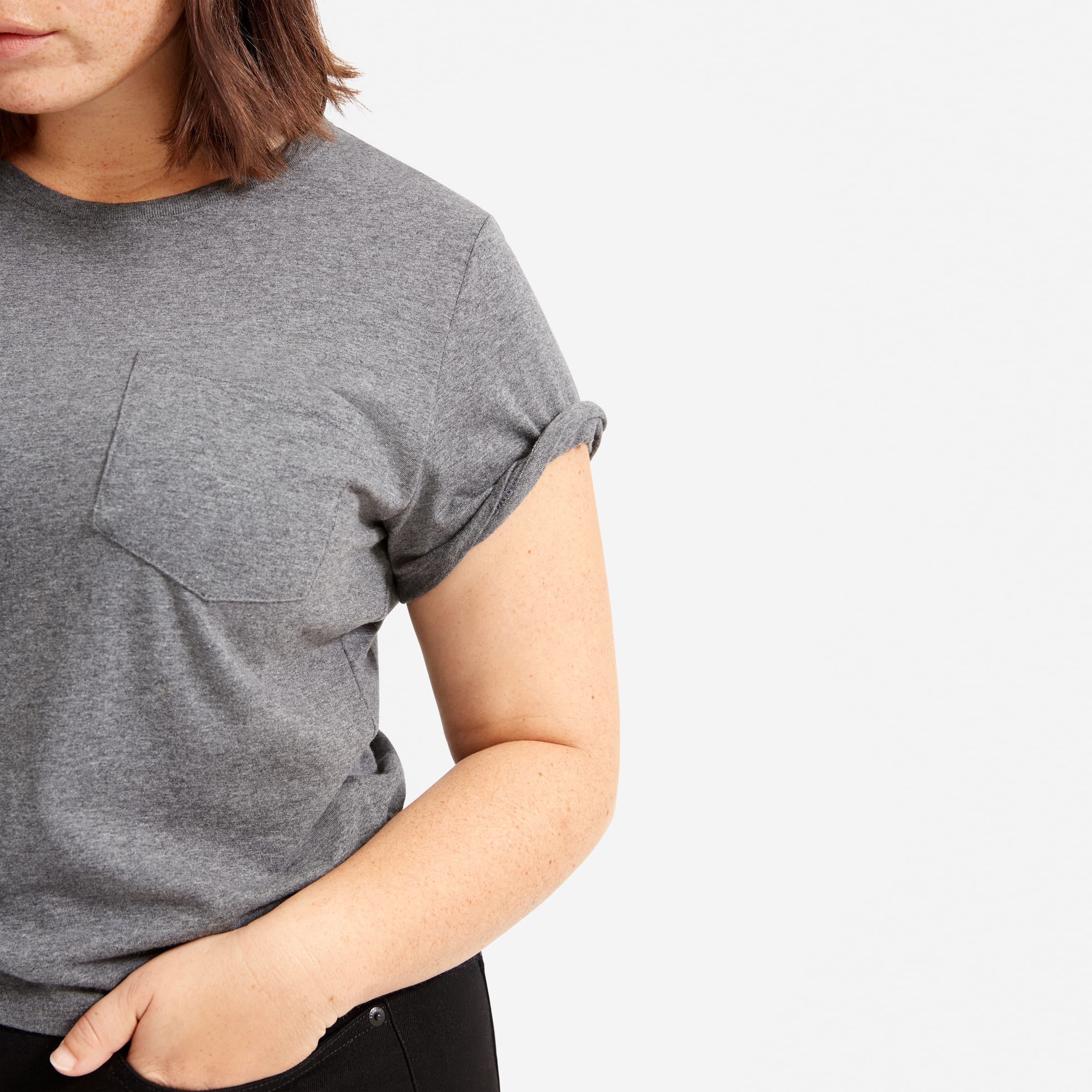 Everlane box cut pocket tee clearance
