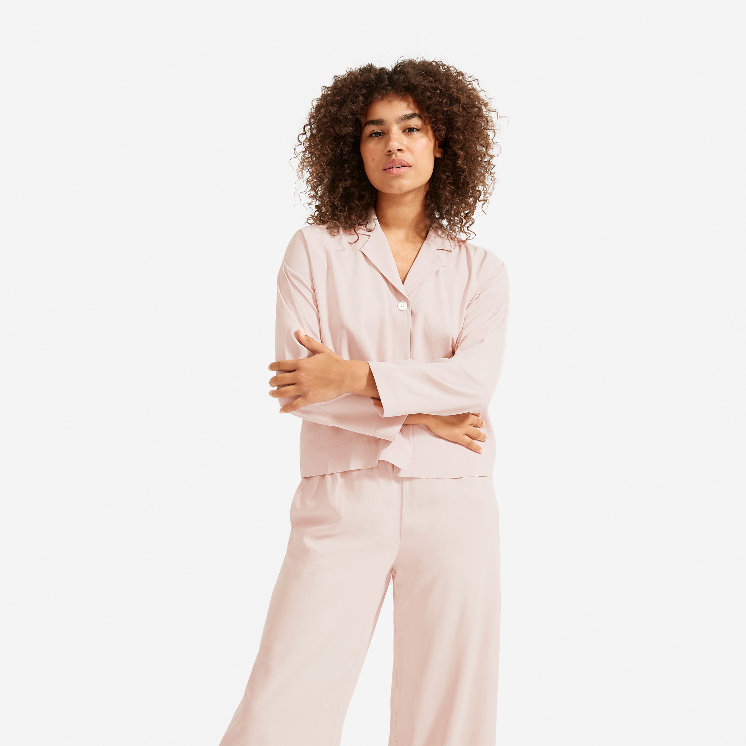 Everlane washable silk pajamas