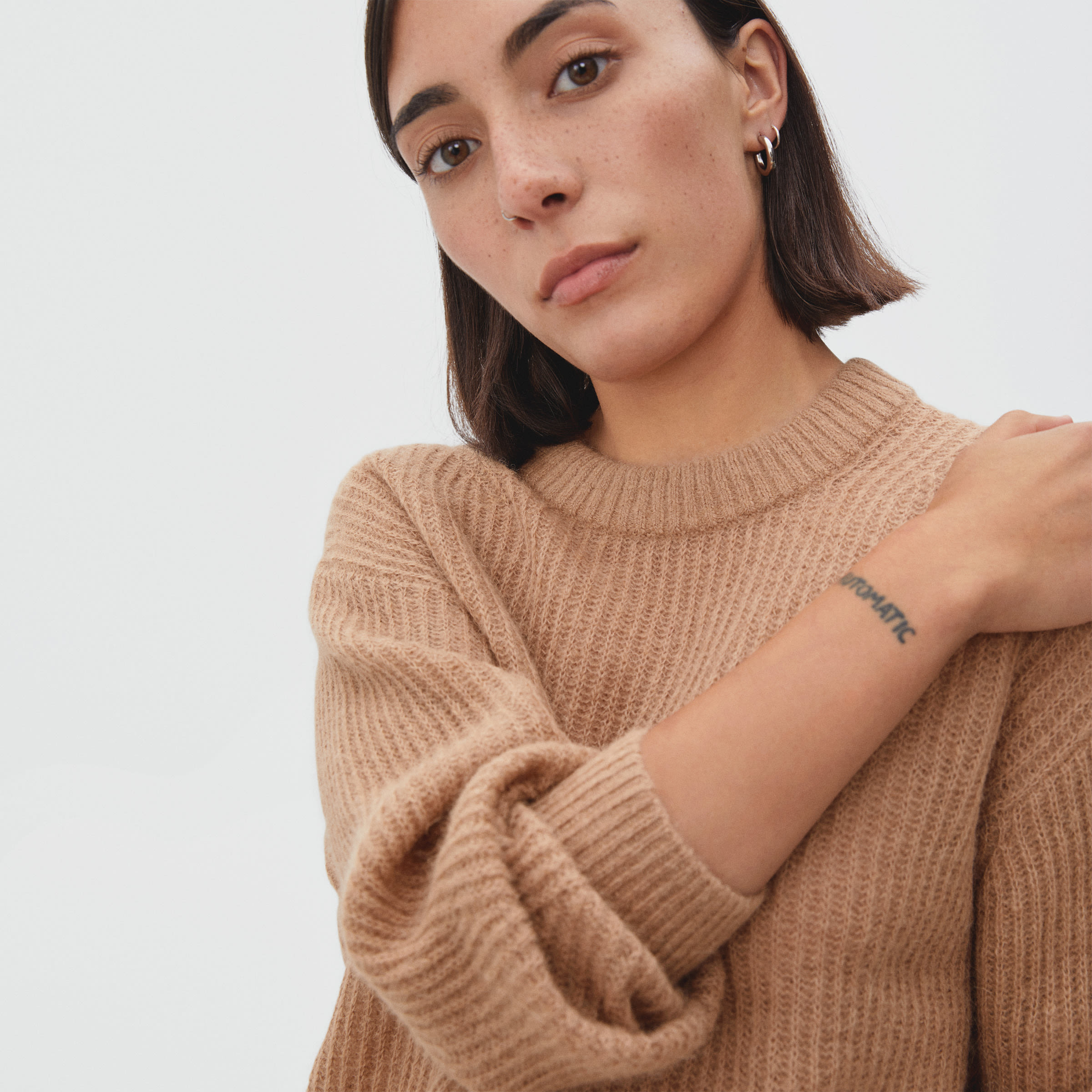 The Alpaca Crew Warm Taupe – Everlane