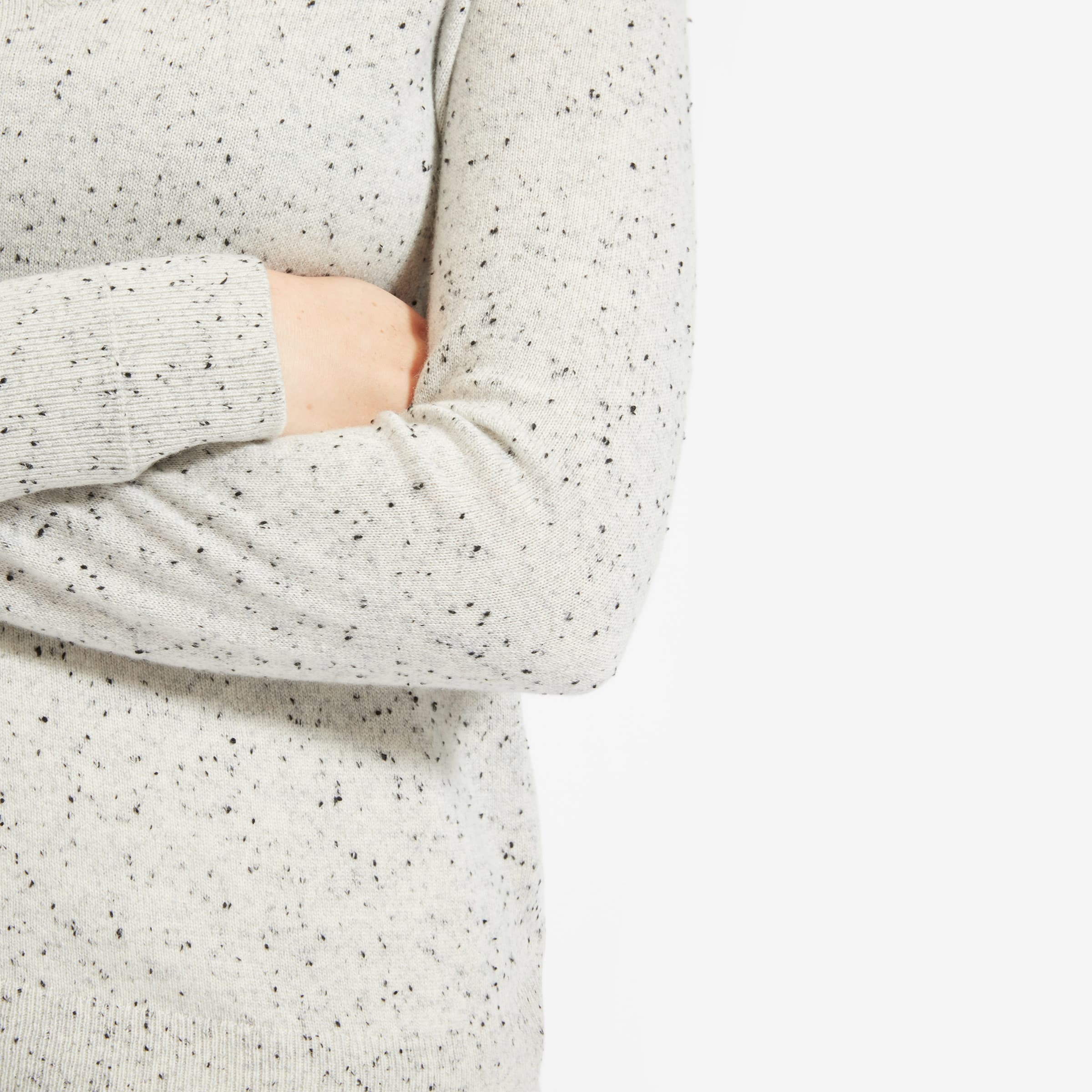 Everlane cashmere discount crop v neck