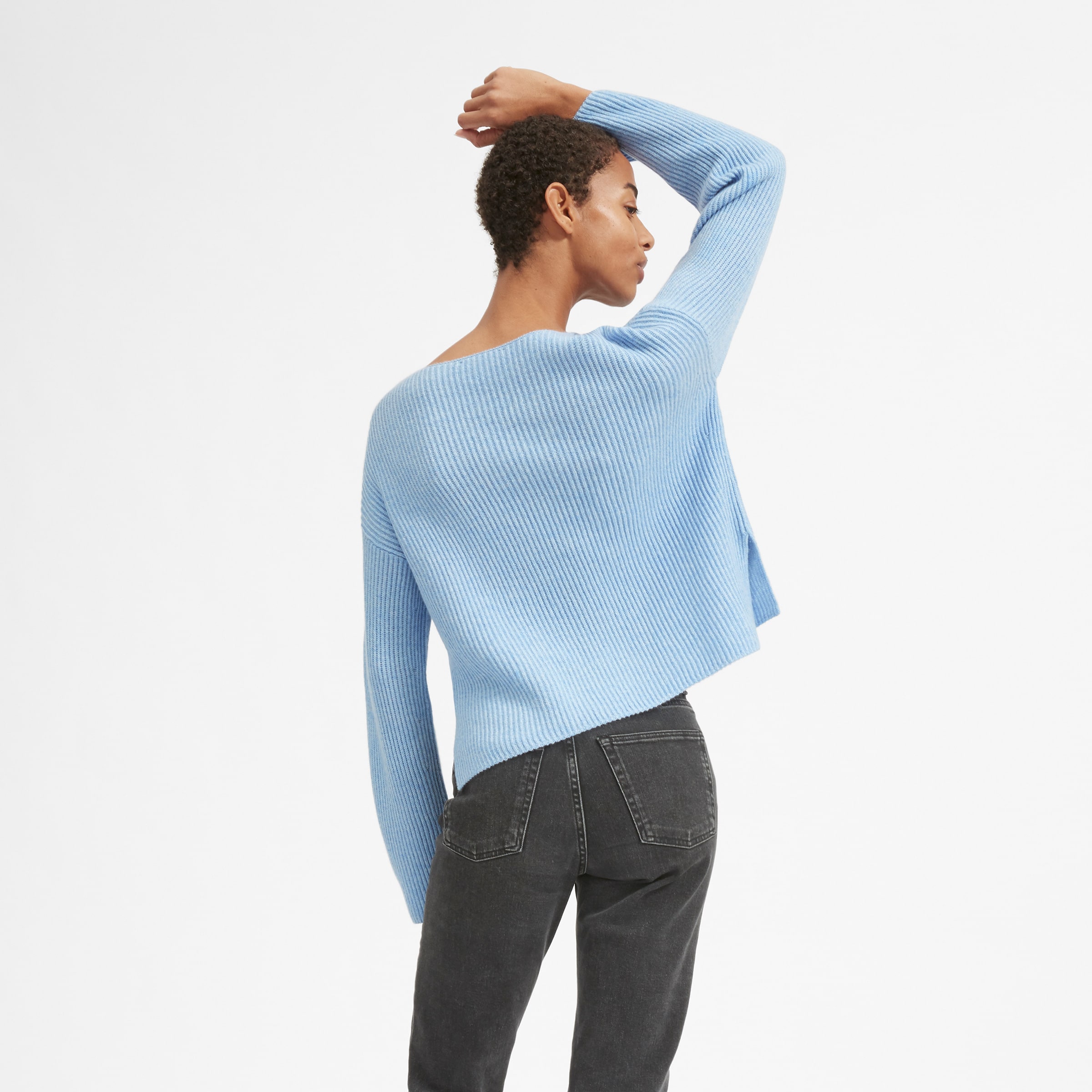 Everlane clearance ribbed cashmere