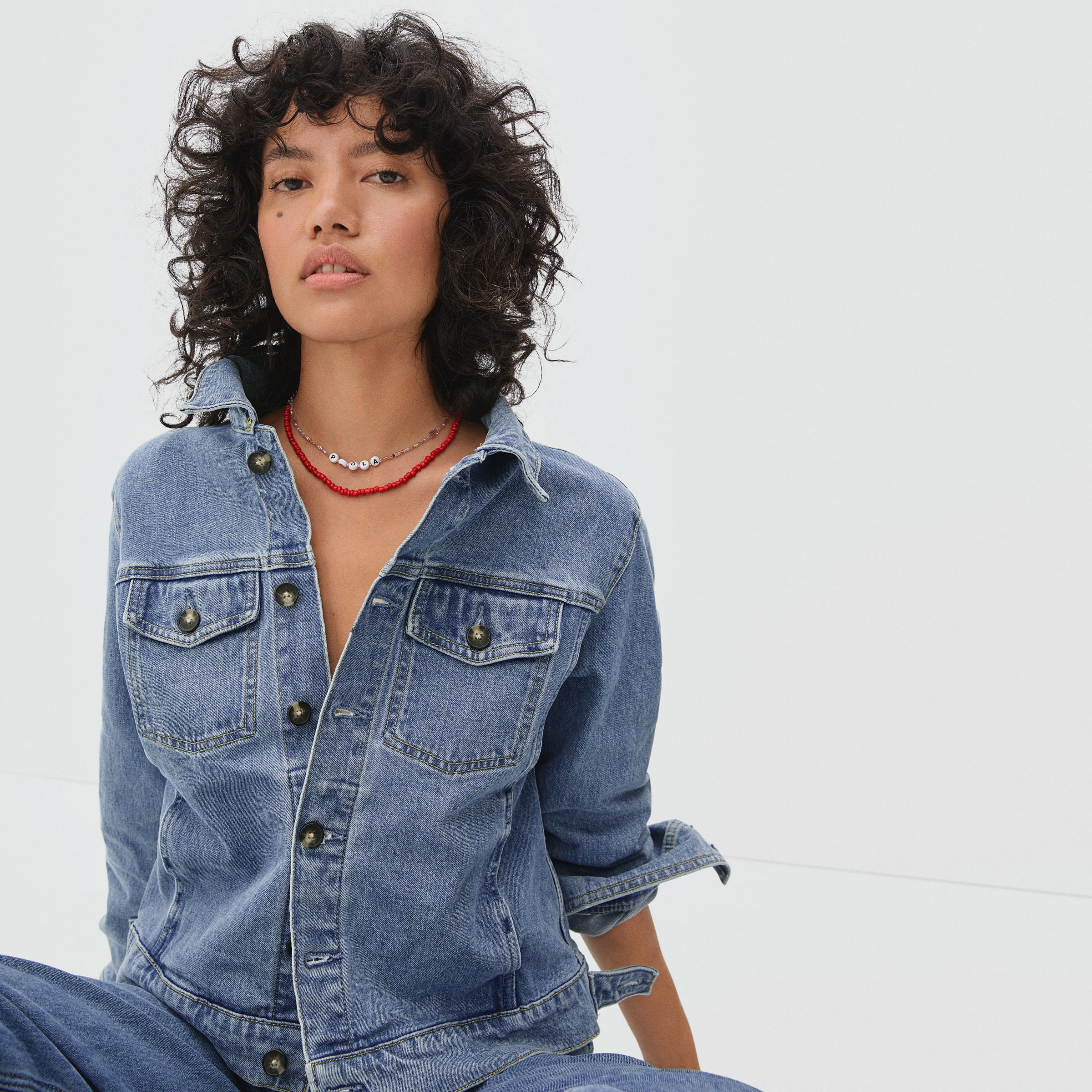 Denim Jackets in the size L for Women on sale | FASHIOLA INDIA