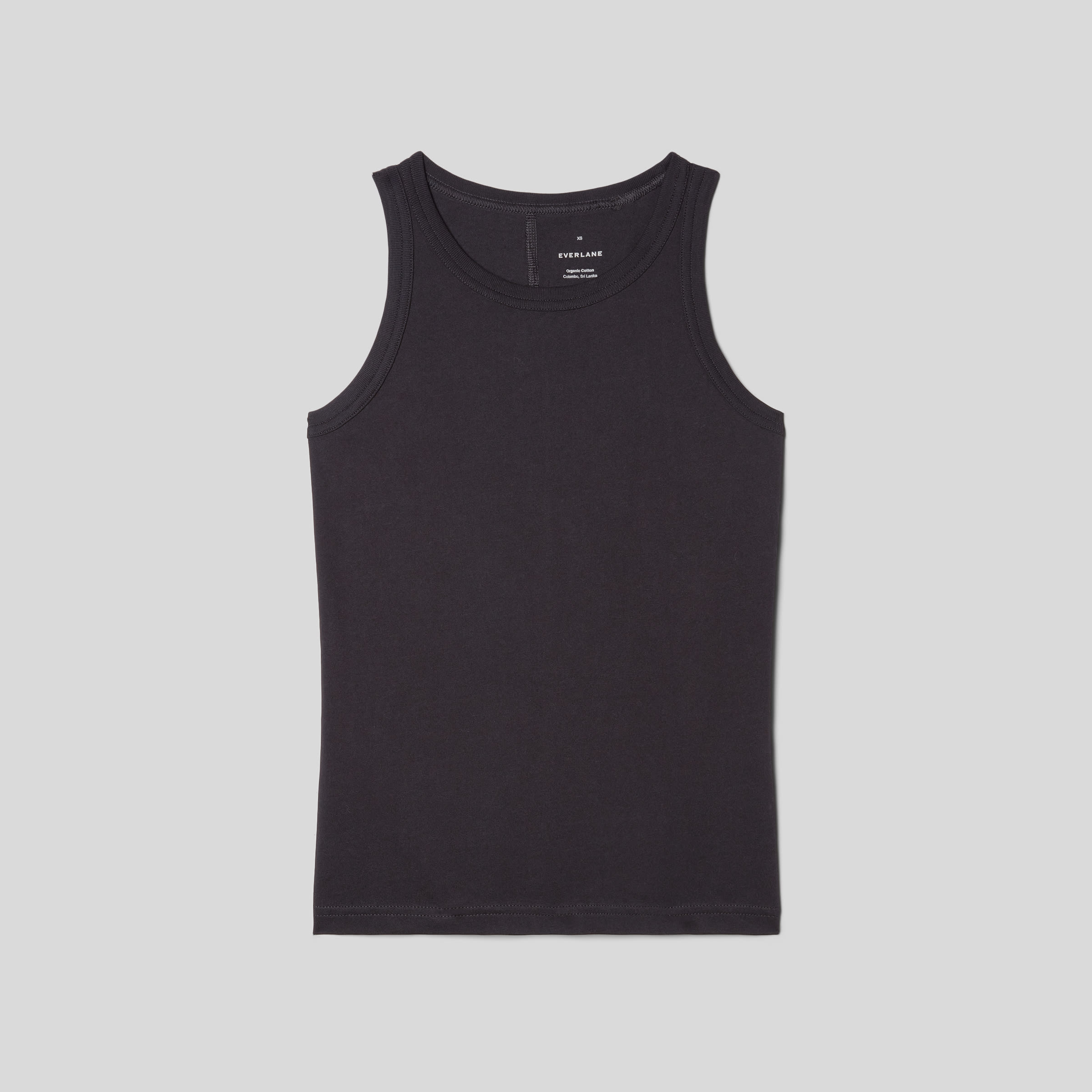 Felina | Cotton Ribbed Tank Top | 2-Pack (Black White, Small)