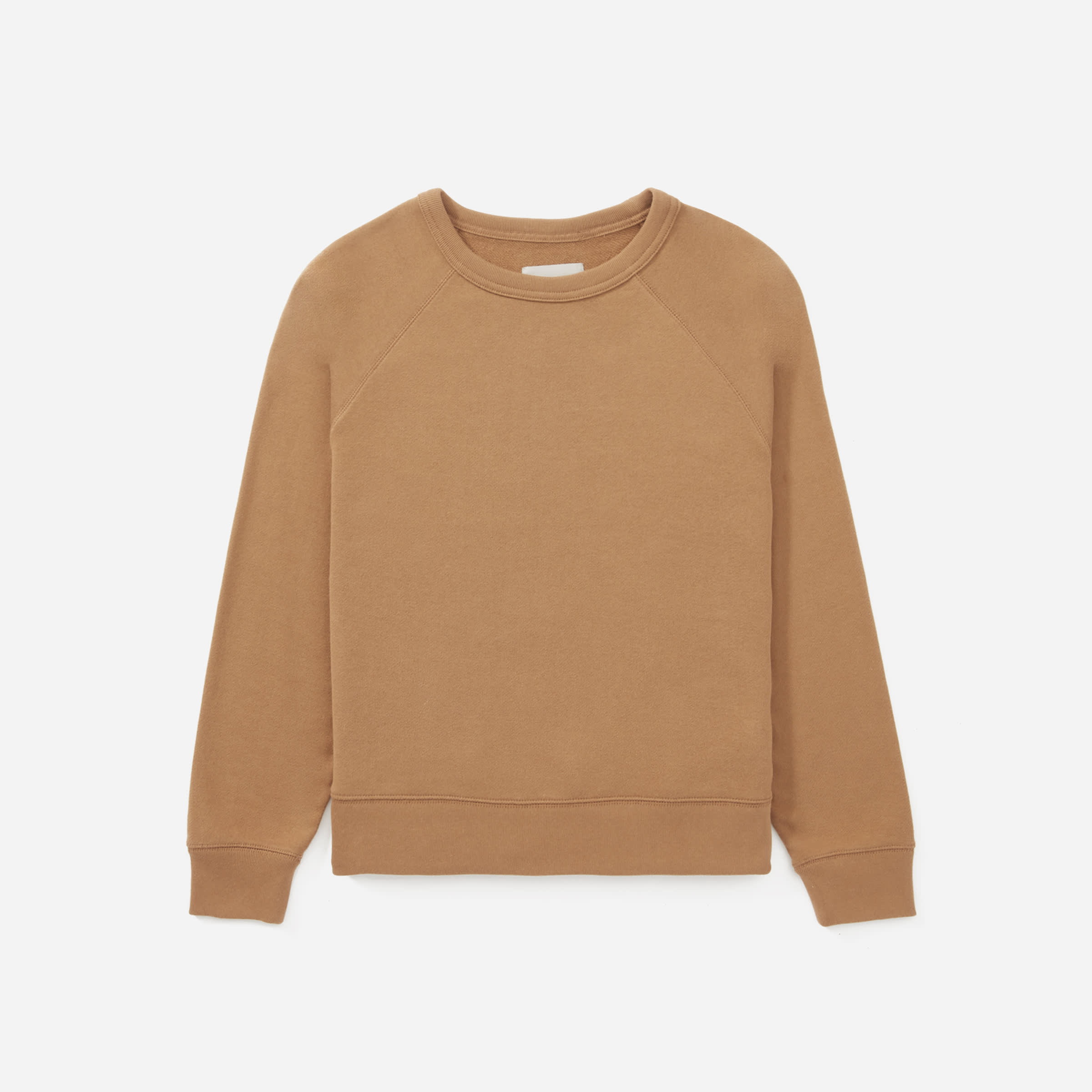 The Lightweight French Terry Crew Toasted Coconut Everlane