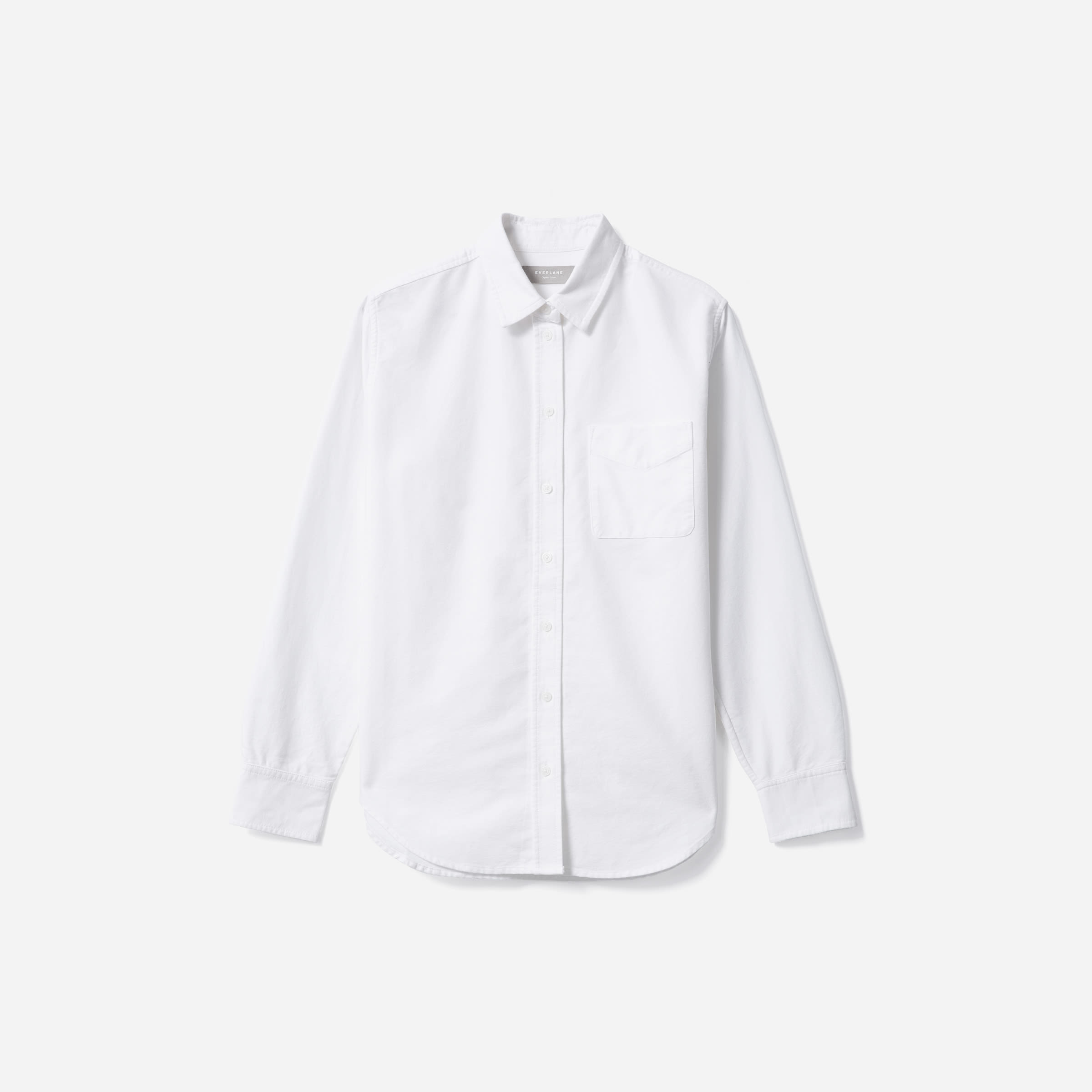everlane relaxed oxford shirt