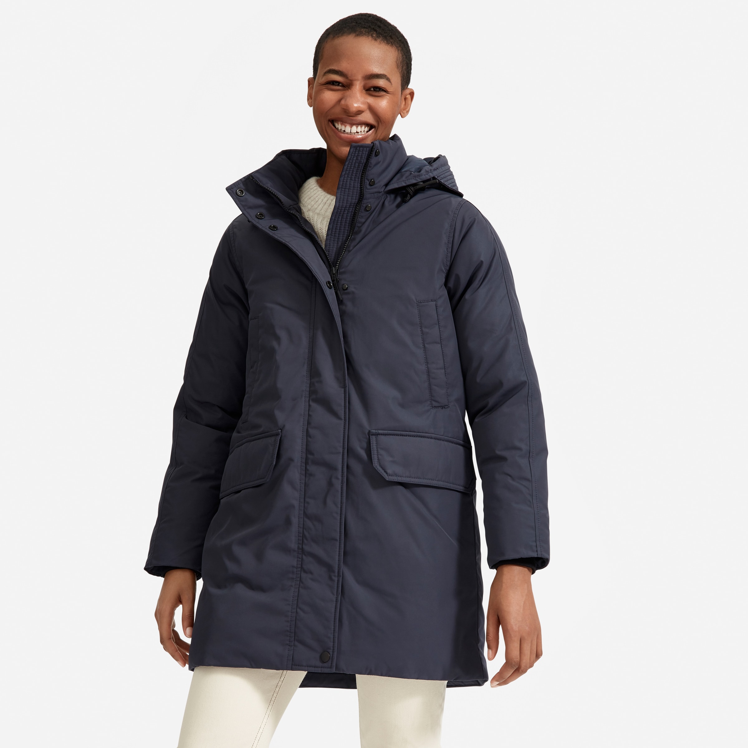 everlane down coat